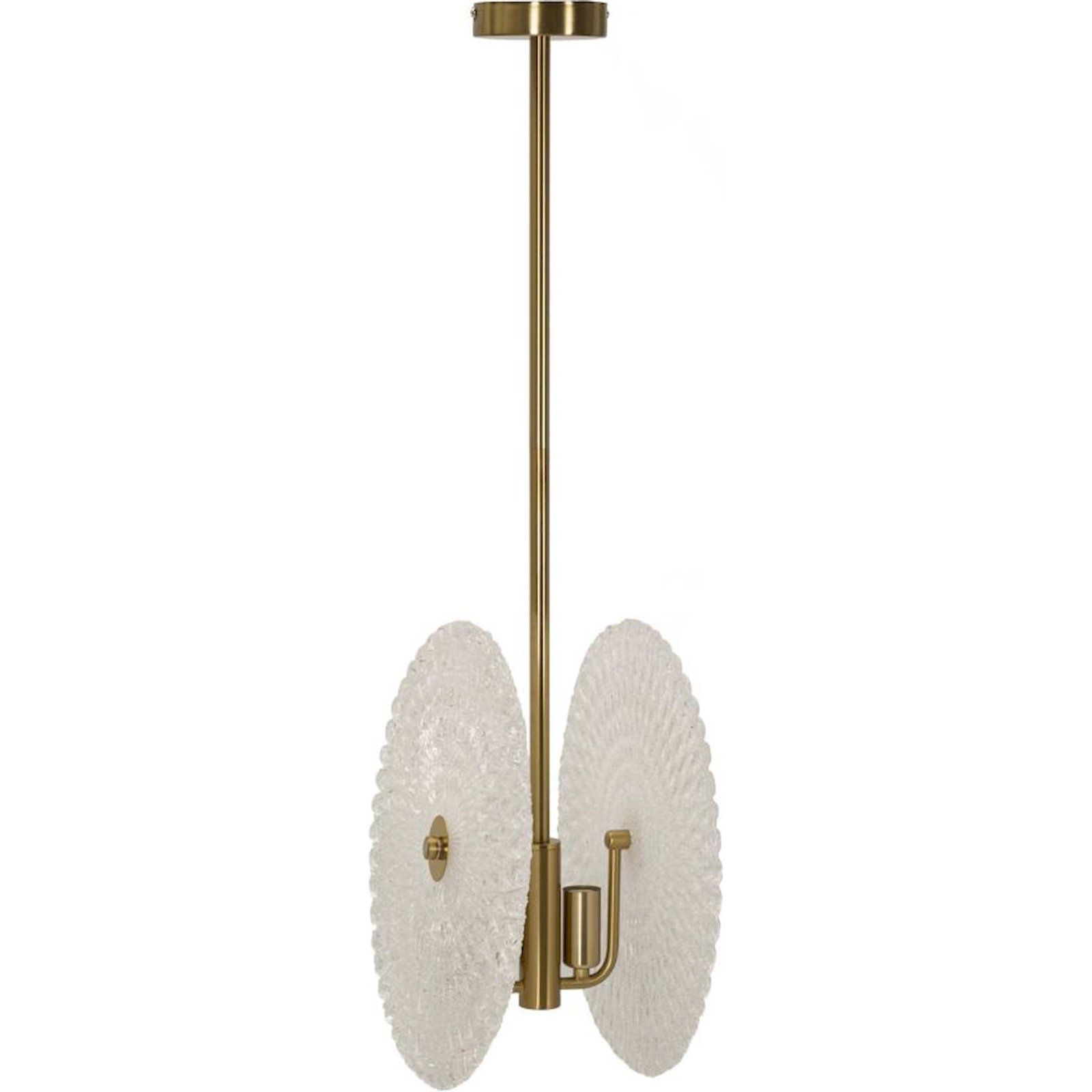 Suspension en verre socle en fer GLAM, RECOLLECTION