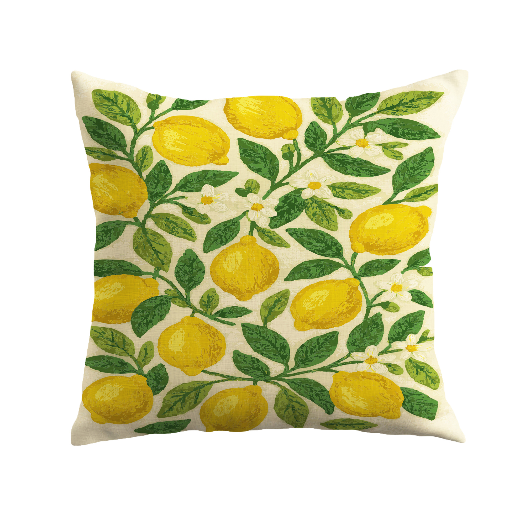 Coussin extérieur imprimé Citron, MX HOME