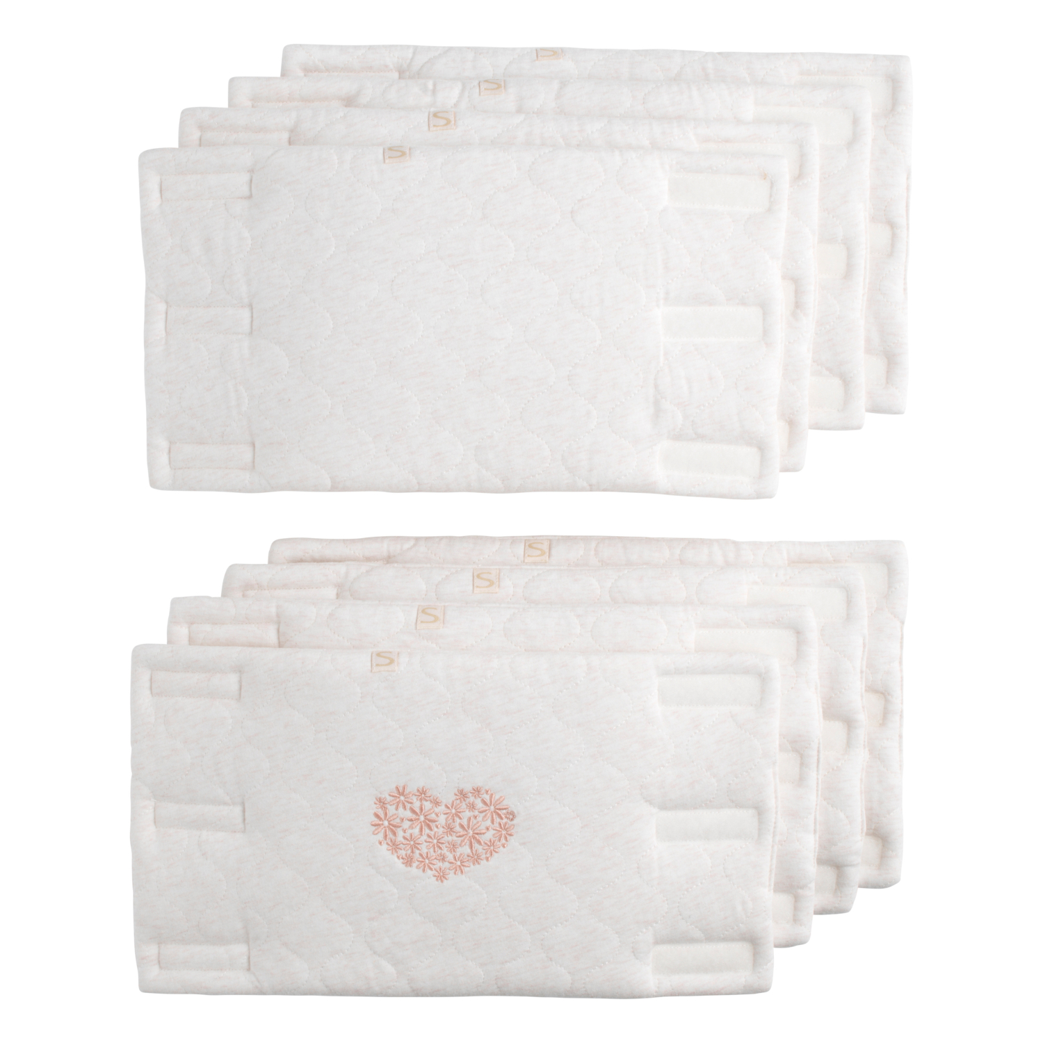 Protections de barreaux de lit en coton matelassé, SAUTHON