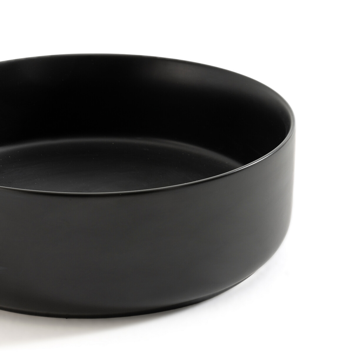 Product photograph of Cella Round Ceramic Washbasin from La Redoute UK.