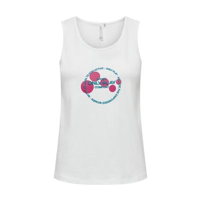 Foam Life Vest Top with Logo Print in Cotton ONLY PLAY