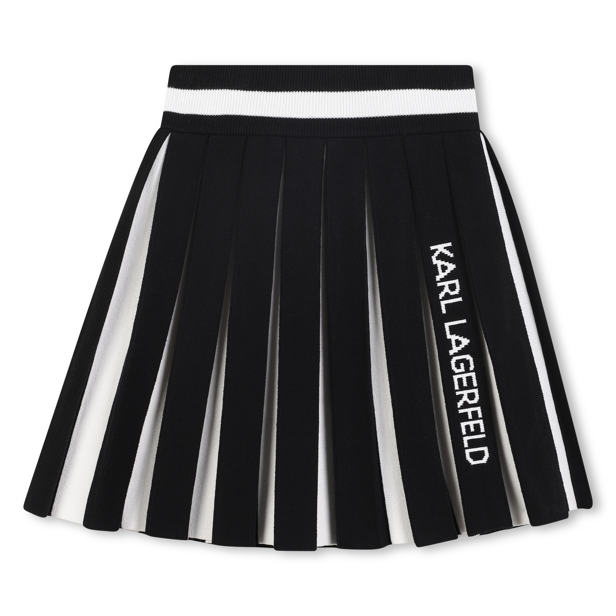 Jupe plissée en maille, KARL LAGERFELD KIDS