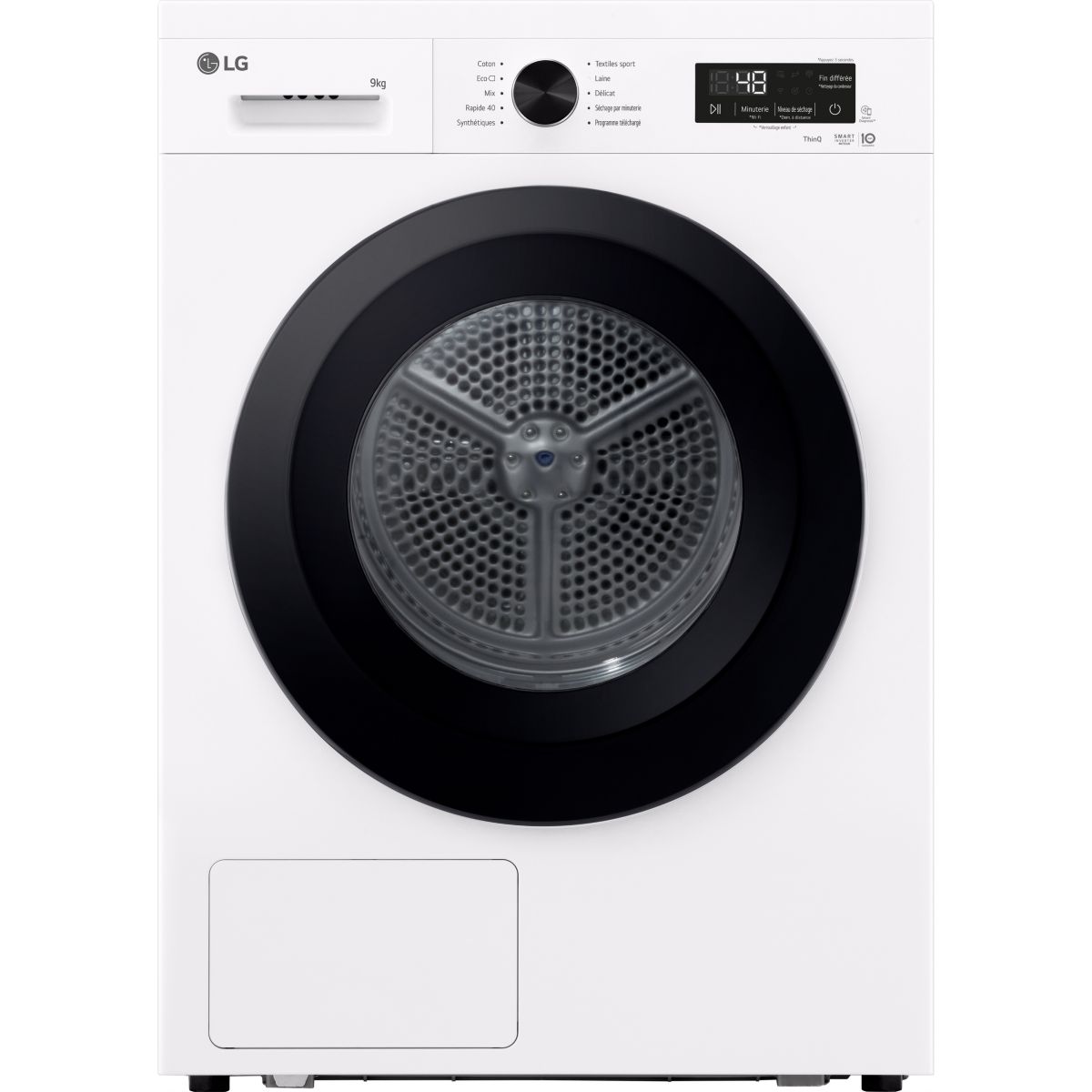 Sèche linge pompe à chaleur RH9B15WH, LG