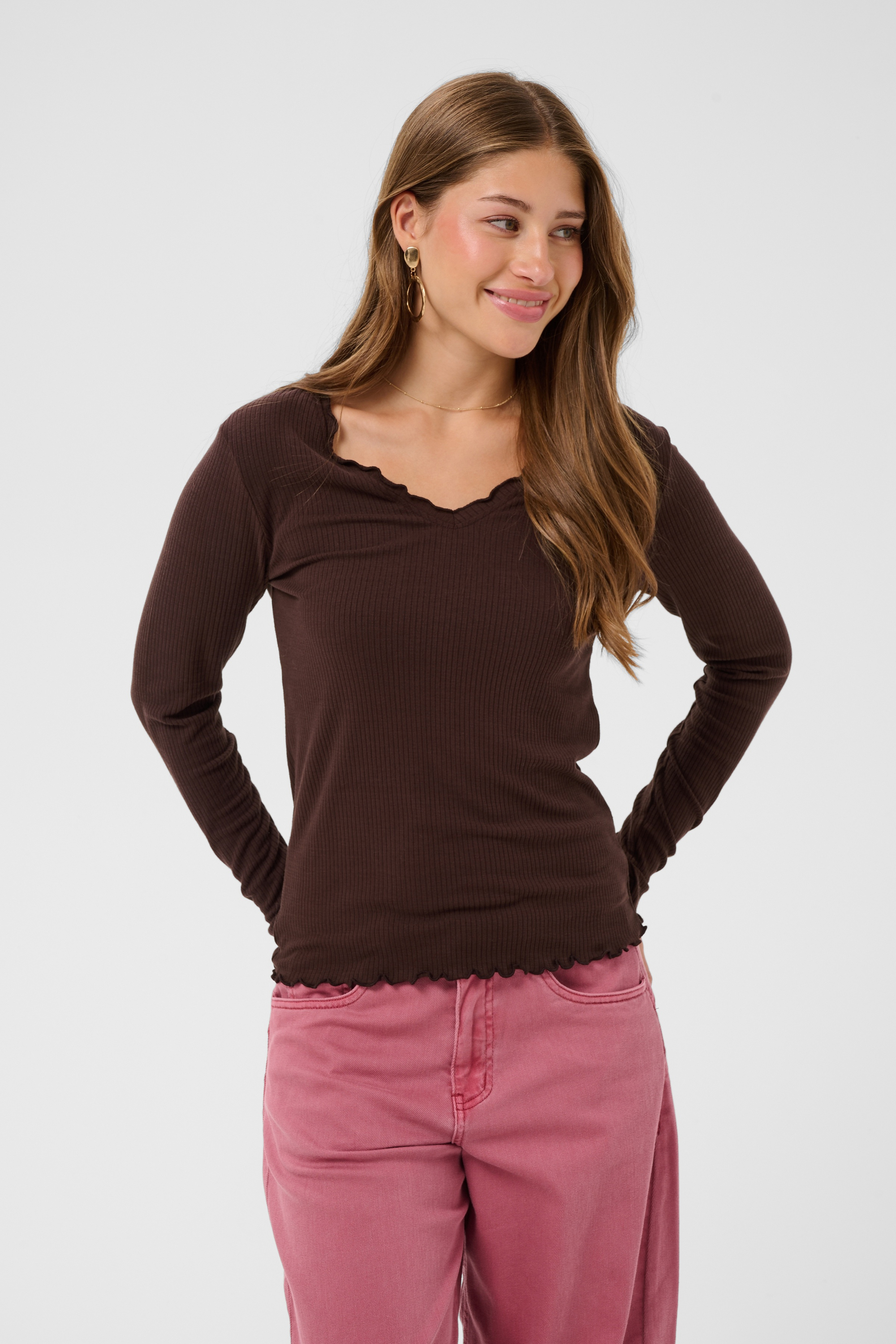 T-shirt à manches longues, CREAM