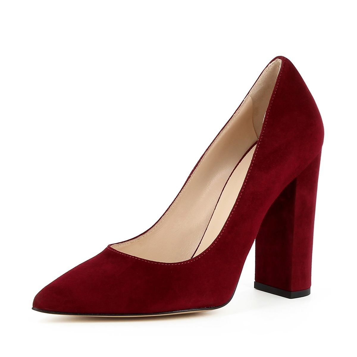 escarpin rouge confortable