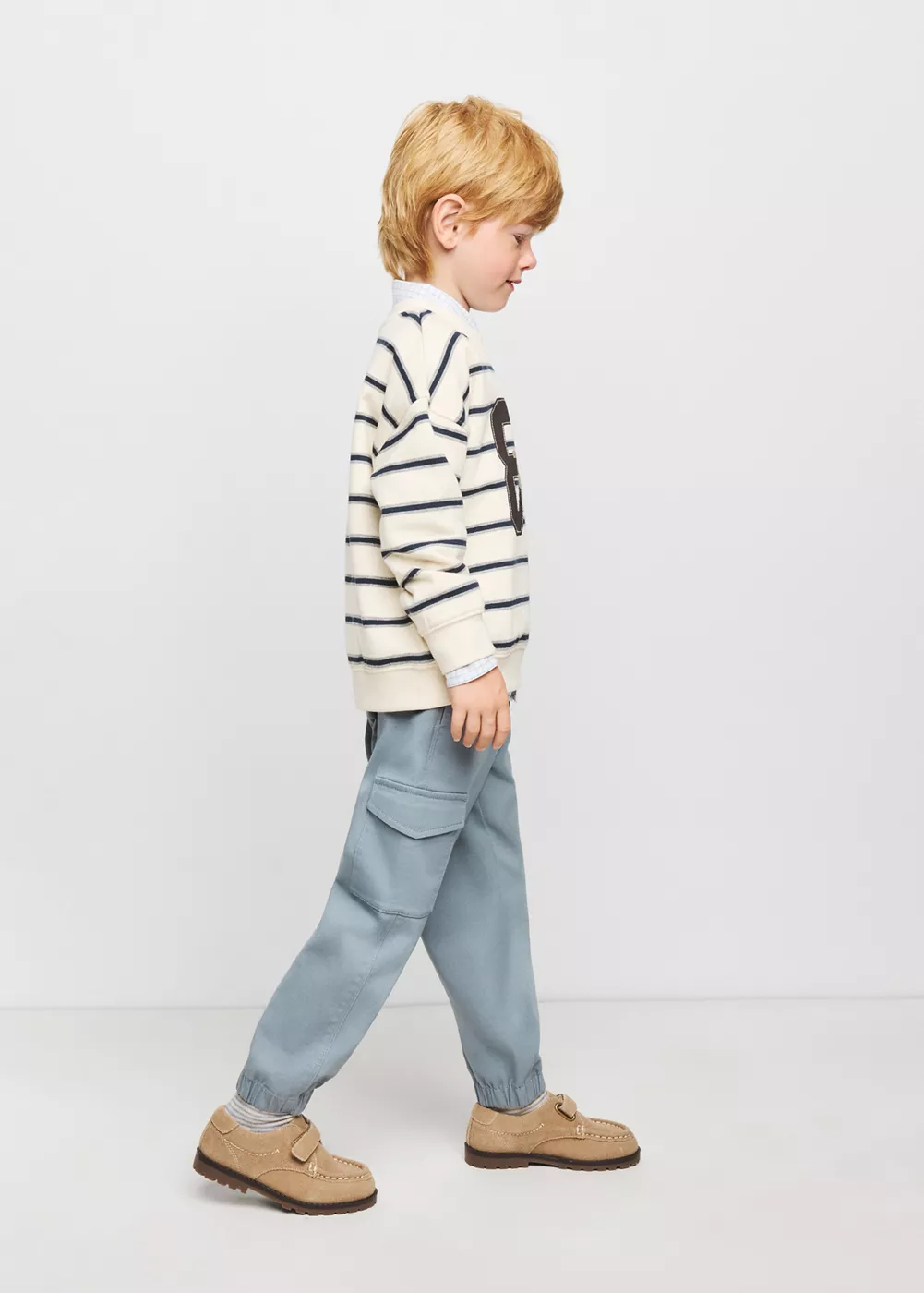 Pantalon jogger cargo, MANGO BABY