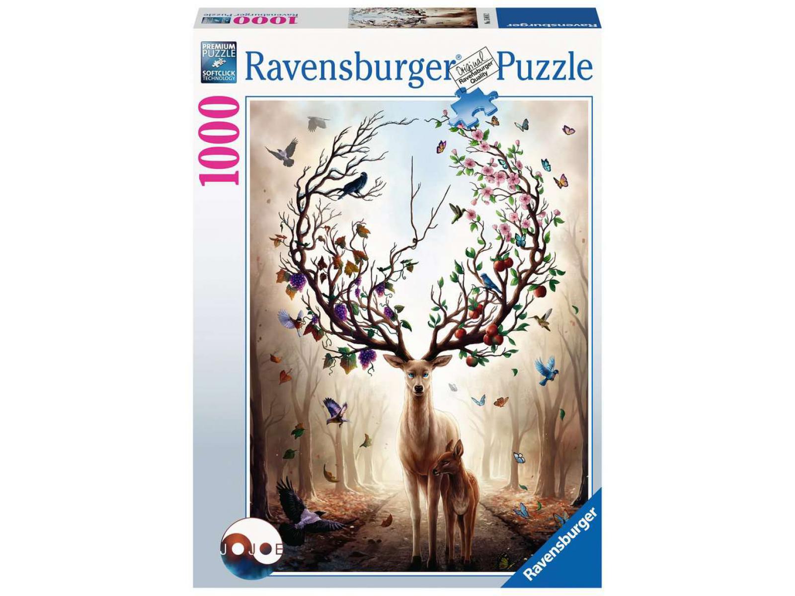 Puzzle 1000 p - cerf fantastique, RAVENSBURGER
