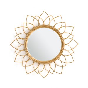 Espelho em forma de flor, em rotim, Ø90 cm, Nogu LA REDOUTE INTERIEURS image