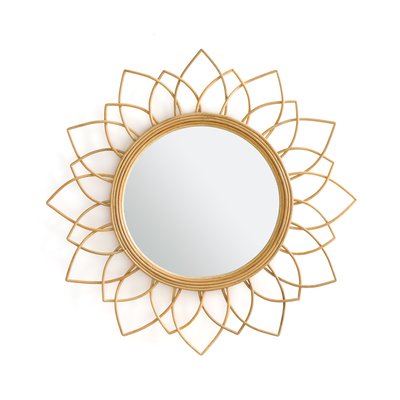 Specchio in rattan a forma di fiore Ø90 cm, Nogu LA REDOUTE INTERIEURS