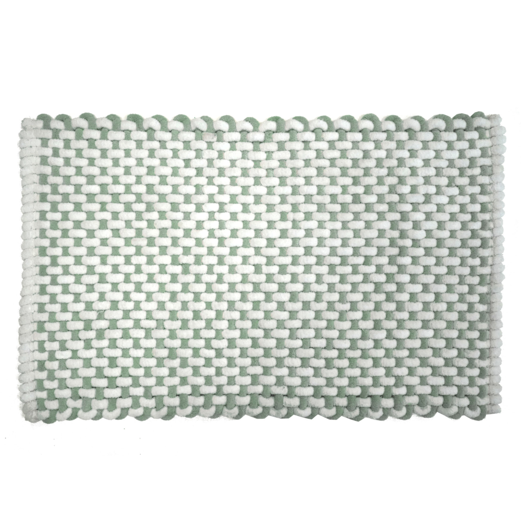 Tapis de bain en polycoton chenille ultra-absorbant, DOUCEUR D'INTÉRIEUR