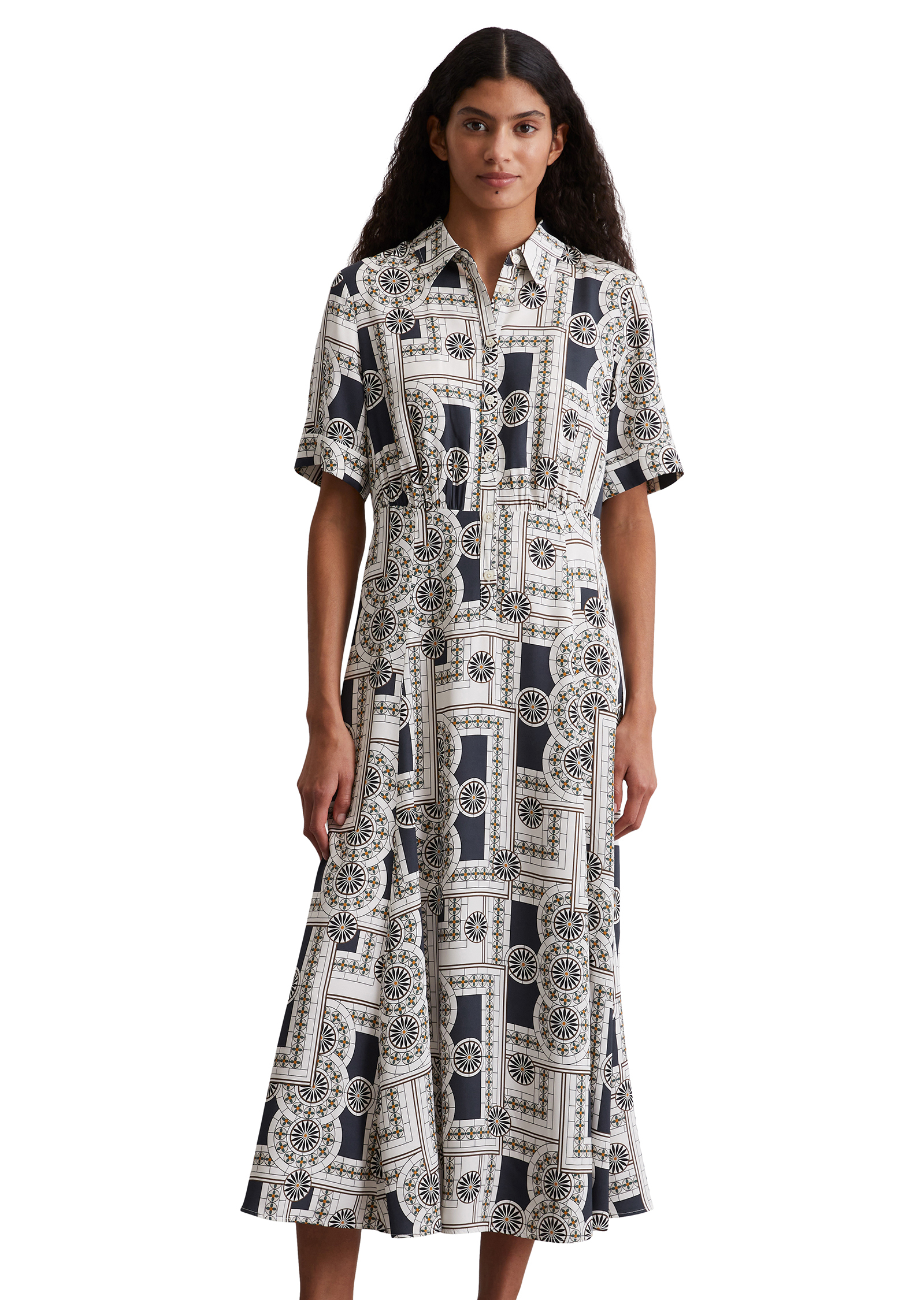Robe imprimée Regular en ECOVERO™ de LENZING™, MARC O'POLO