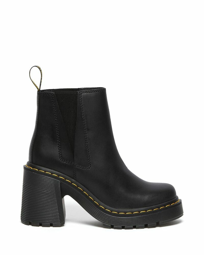 Dr. Martens Botines con tacón Spence de piel de sendal — photo 2