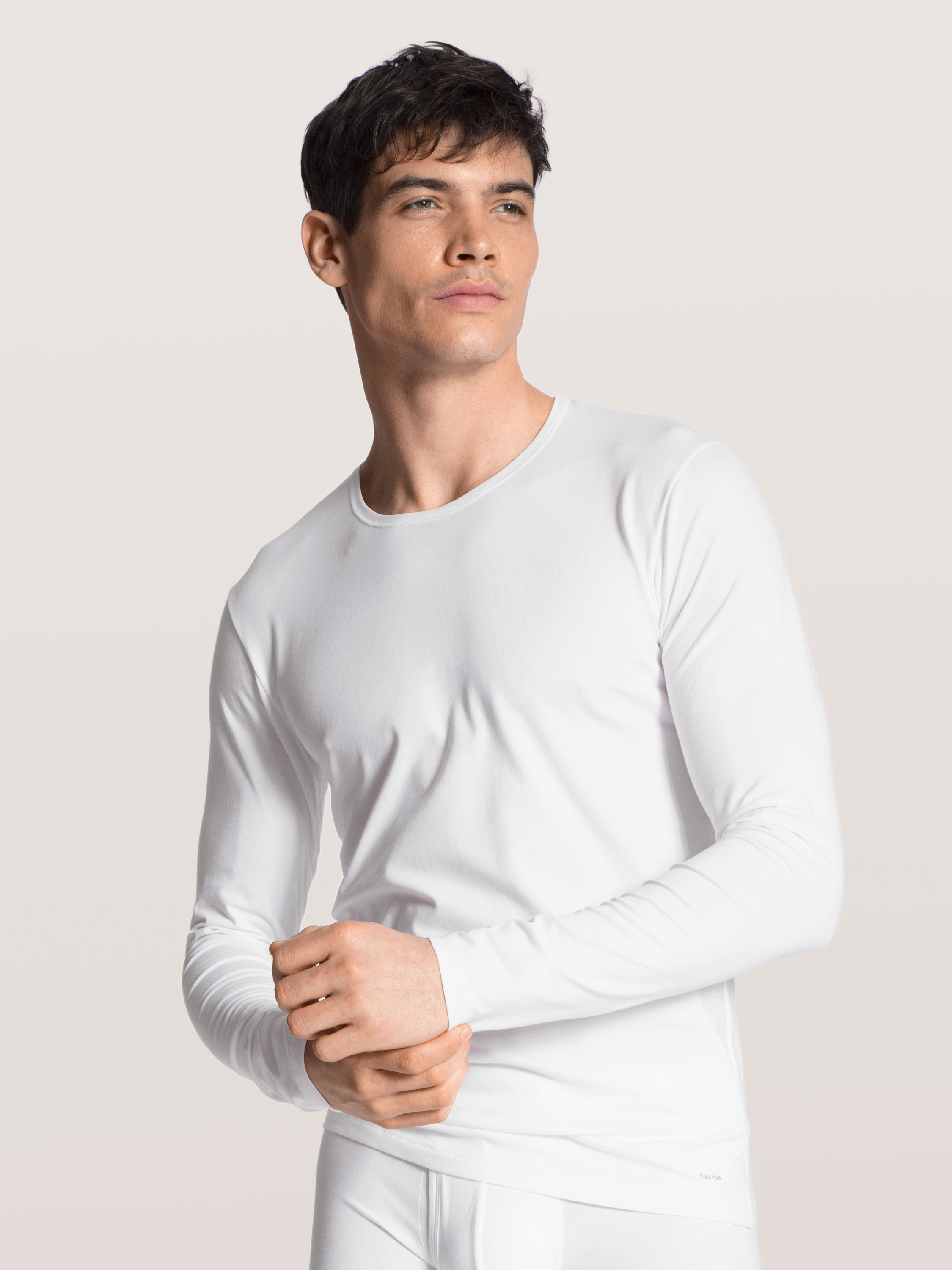 T-shirt à manches longues manches longues Coton COTTON CODE, CALIDA