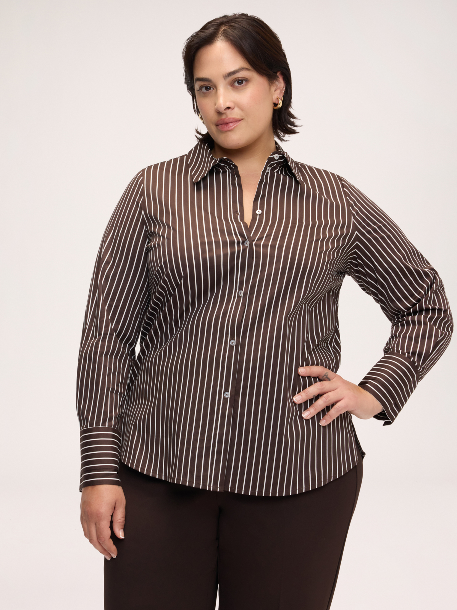 Chemise rayée, FIORELLA RUBINO