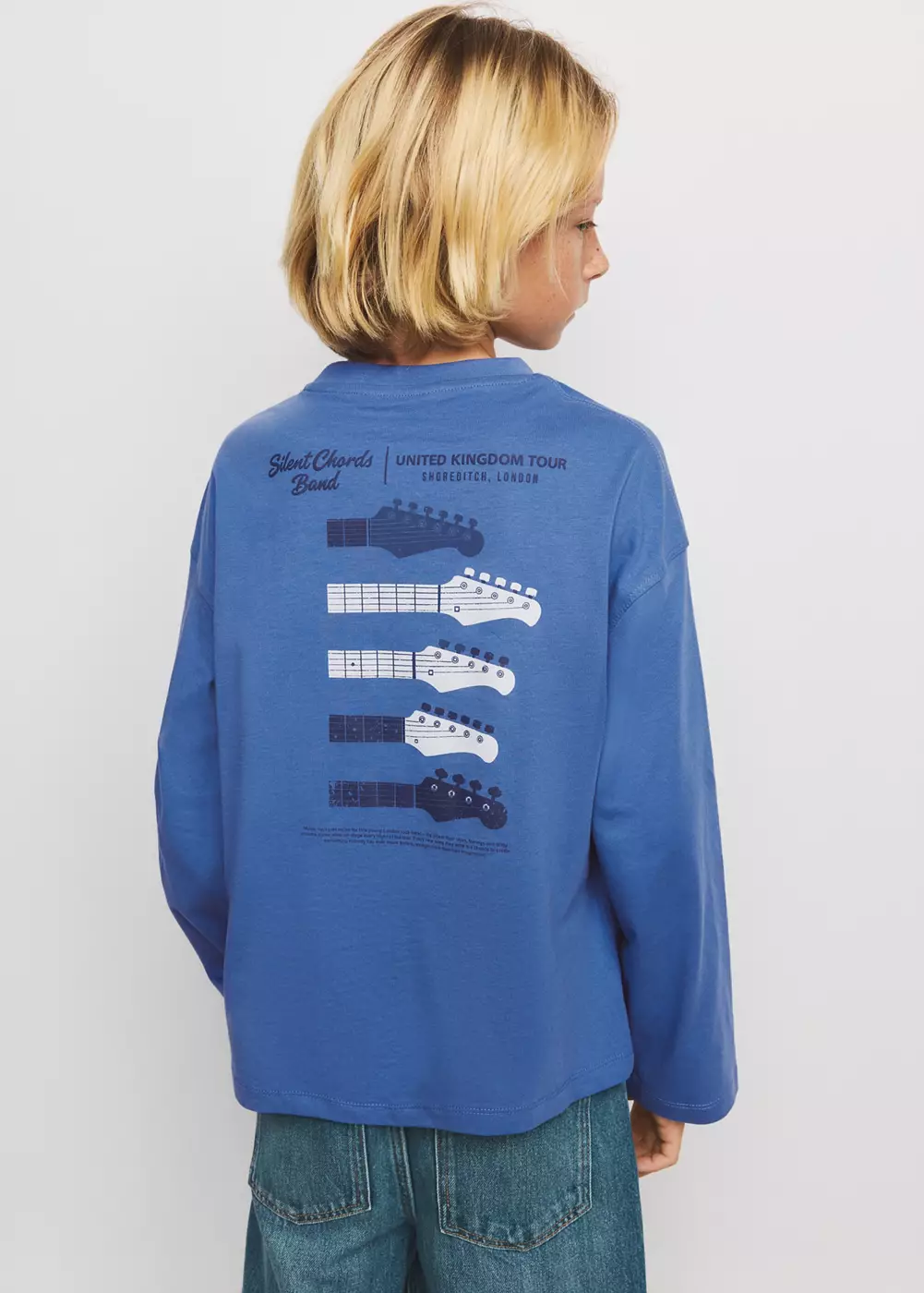 T-shirt en coton imprimé, MANGO KIDS