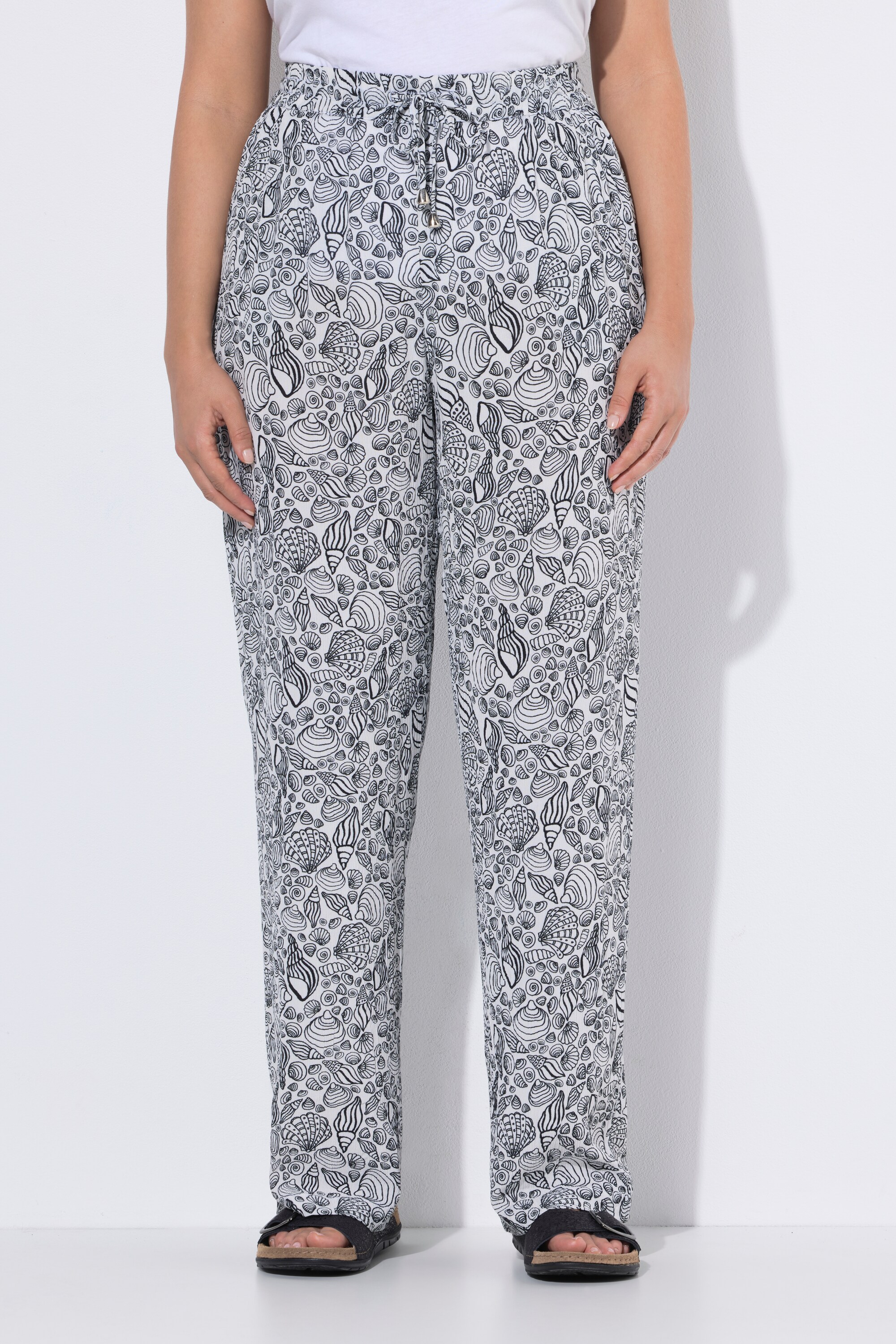 Pantalon Rose avec imprimé, ULLA POPKEN