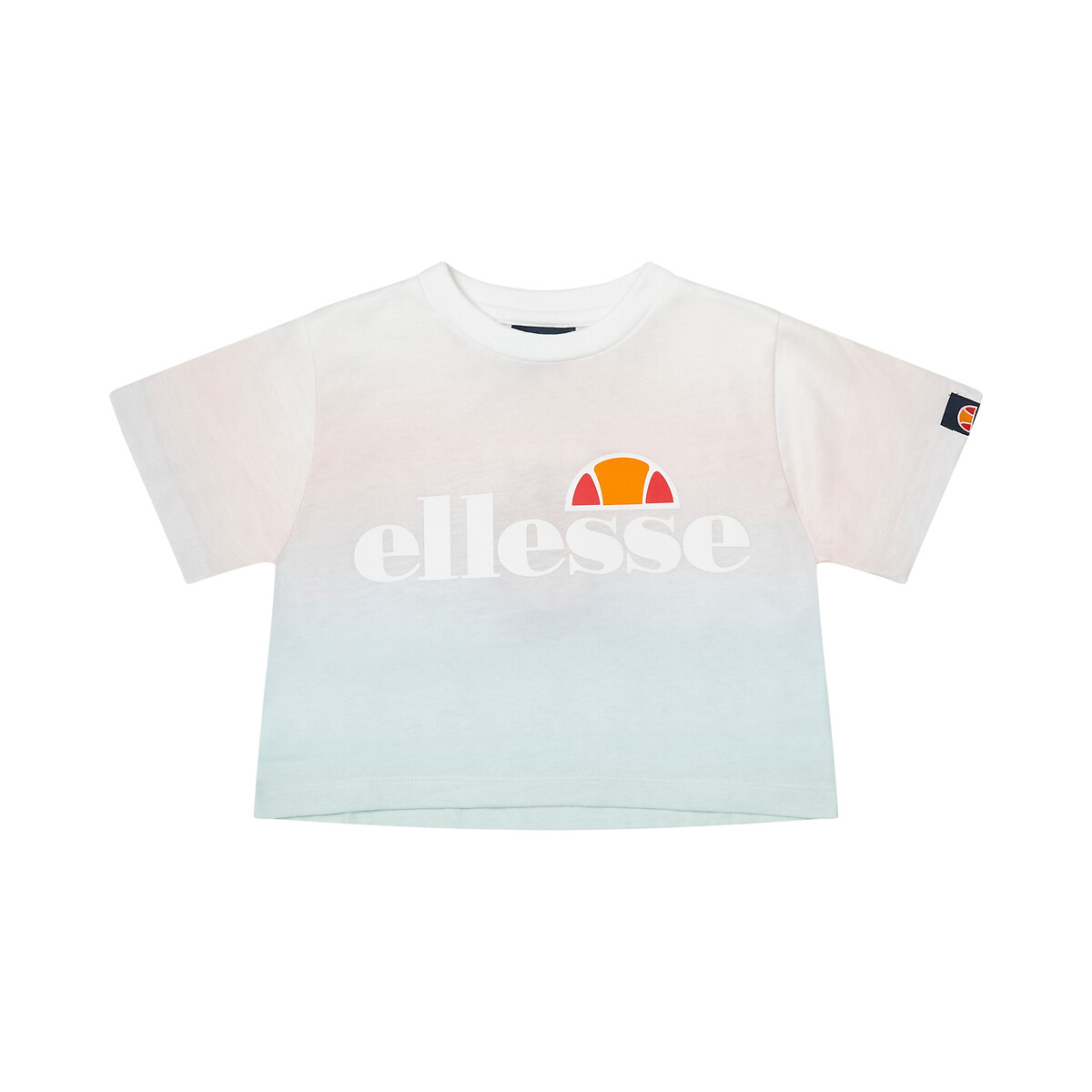 New Ellesse Girls’ Lilo Crop Colour Block T-Shirt 