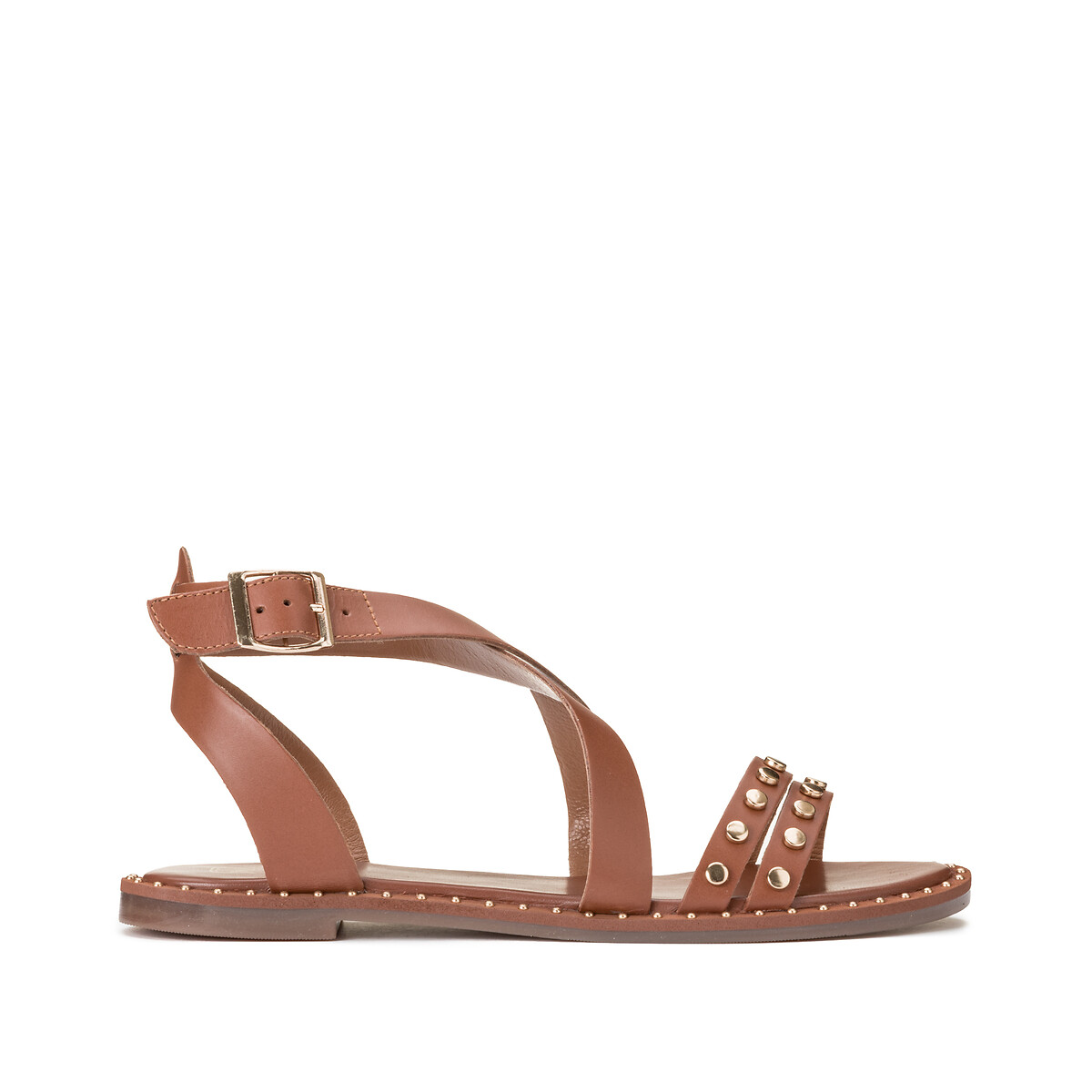 Sandalias marrones | La Redoute