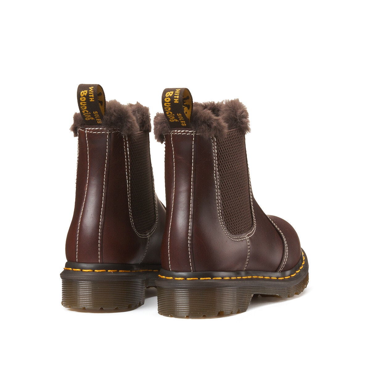 Doc martens marron fourrées top