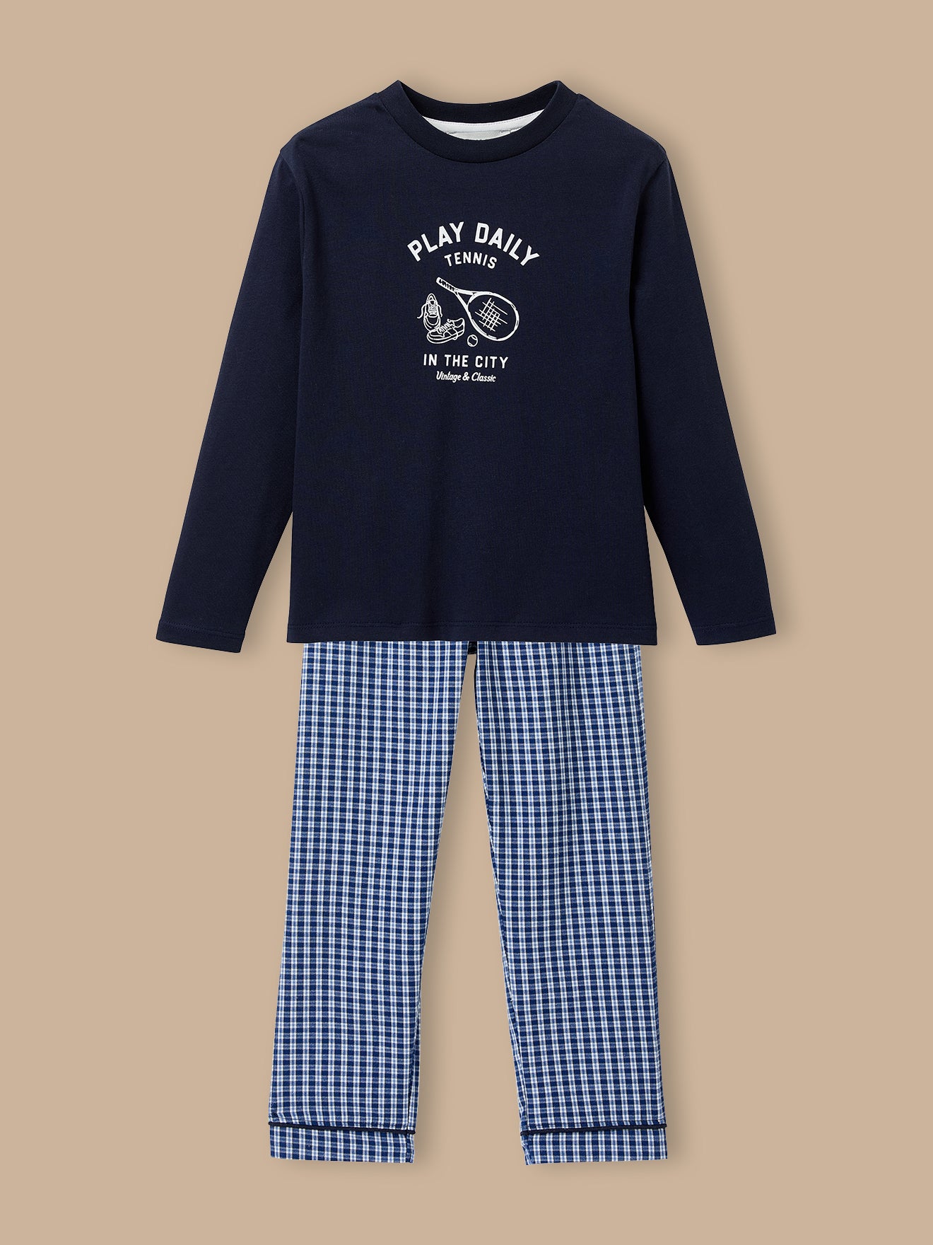 Pyjama imprimé  - coton biologique, CYRILLUS