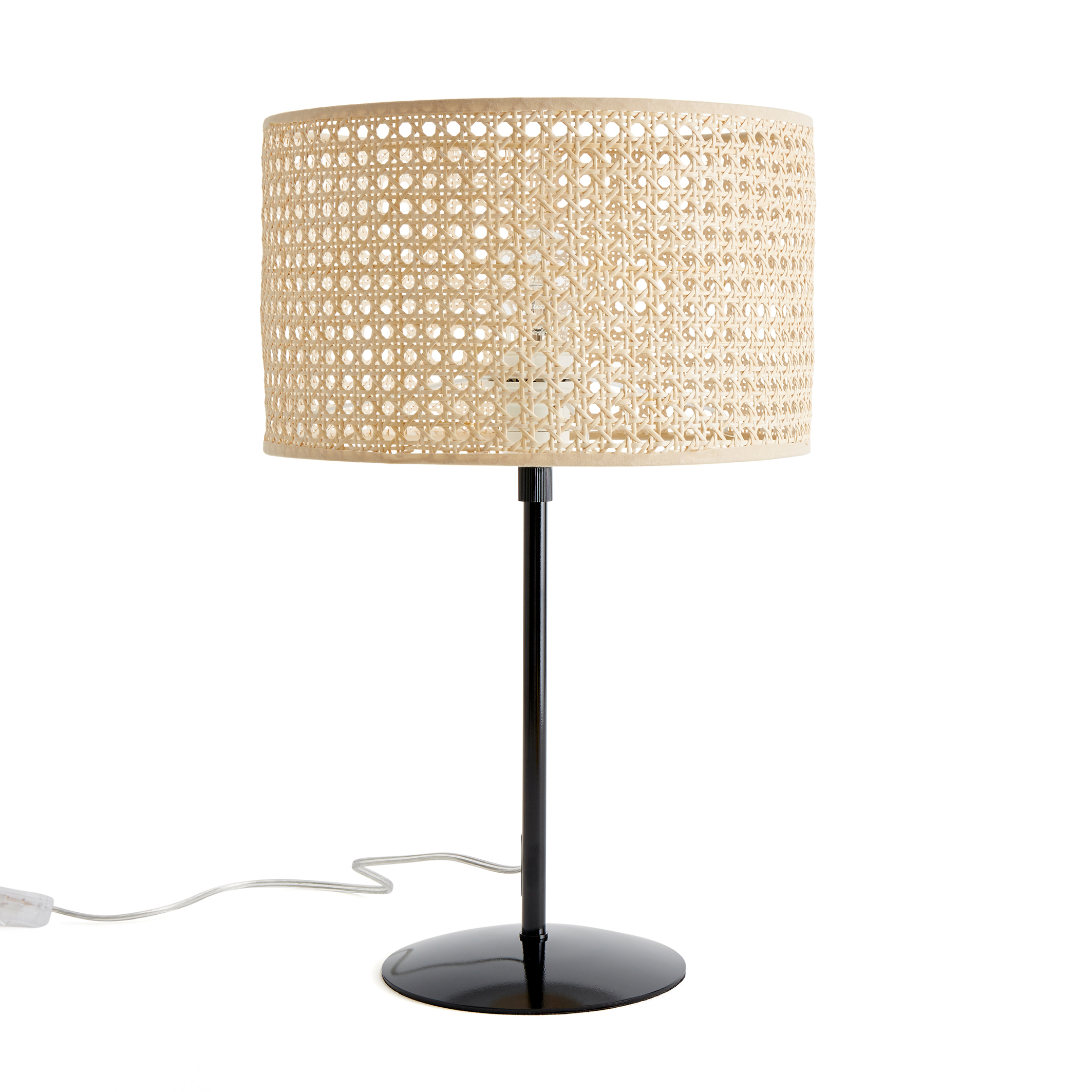 Dolkie Rattan Woven Lamp Shade Natural, Woven Cane Floor Lamp