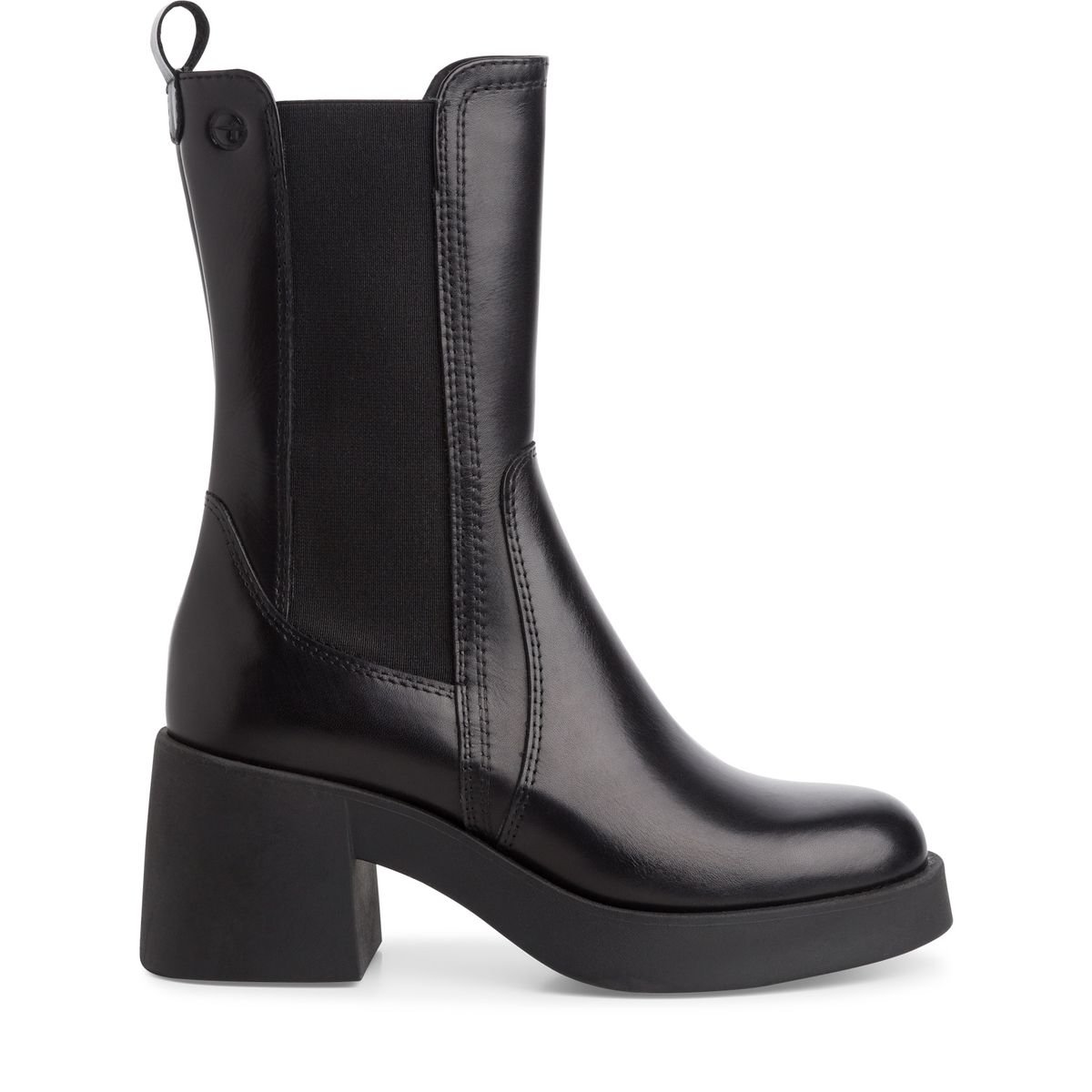 Bottine Chelsea en cuir, TAMARIS