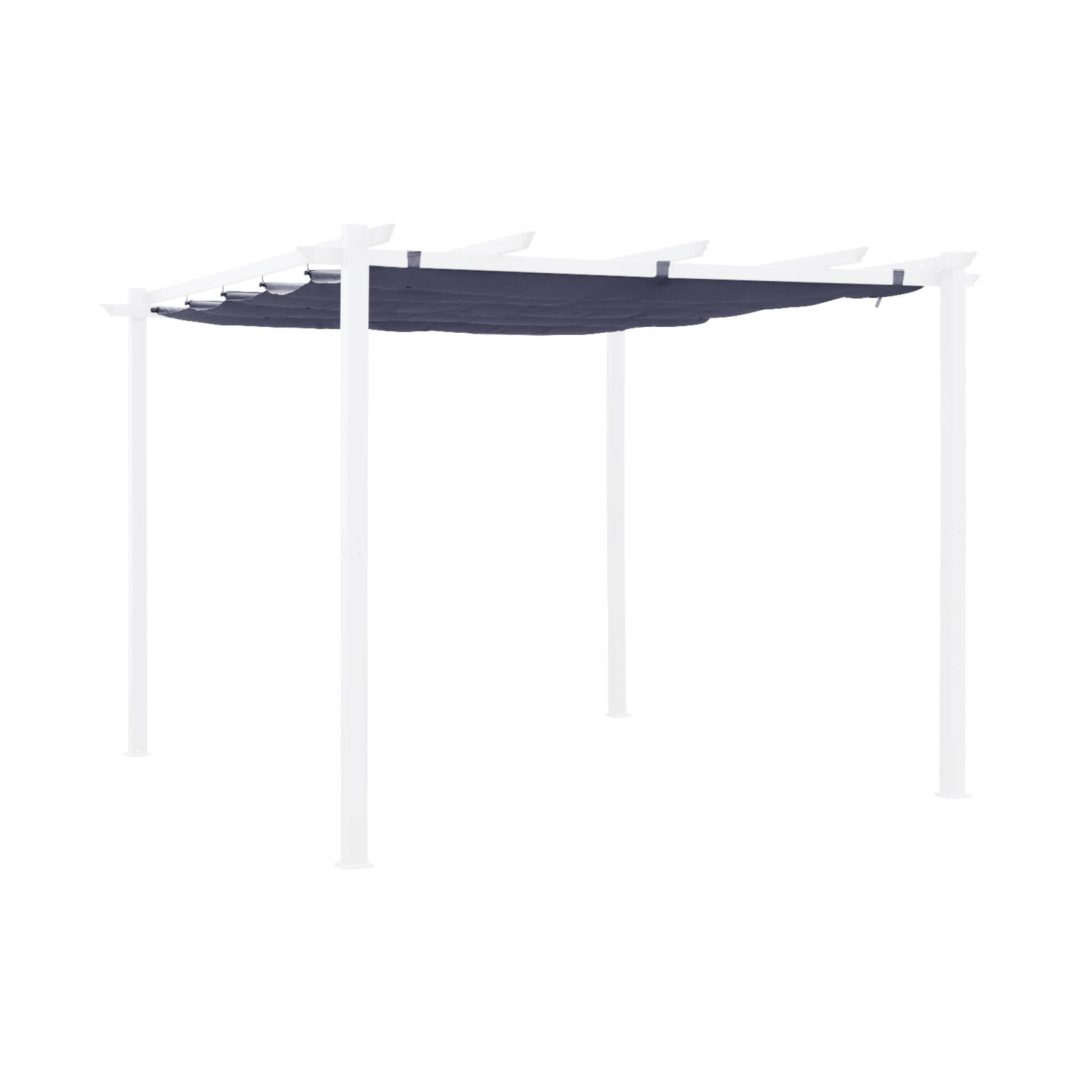 Toile de toit de pergola 3x3m ISLA TOILE, SWEEEK