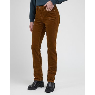Cotton Straight Trousers LEE