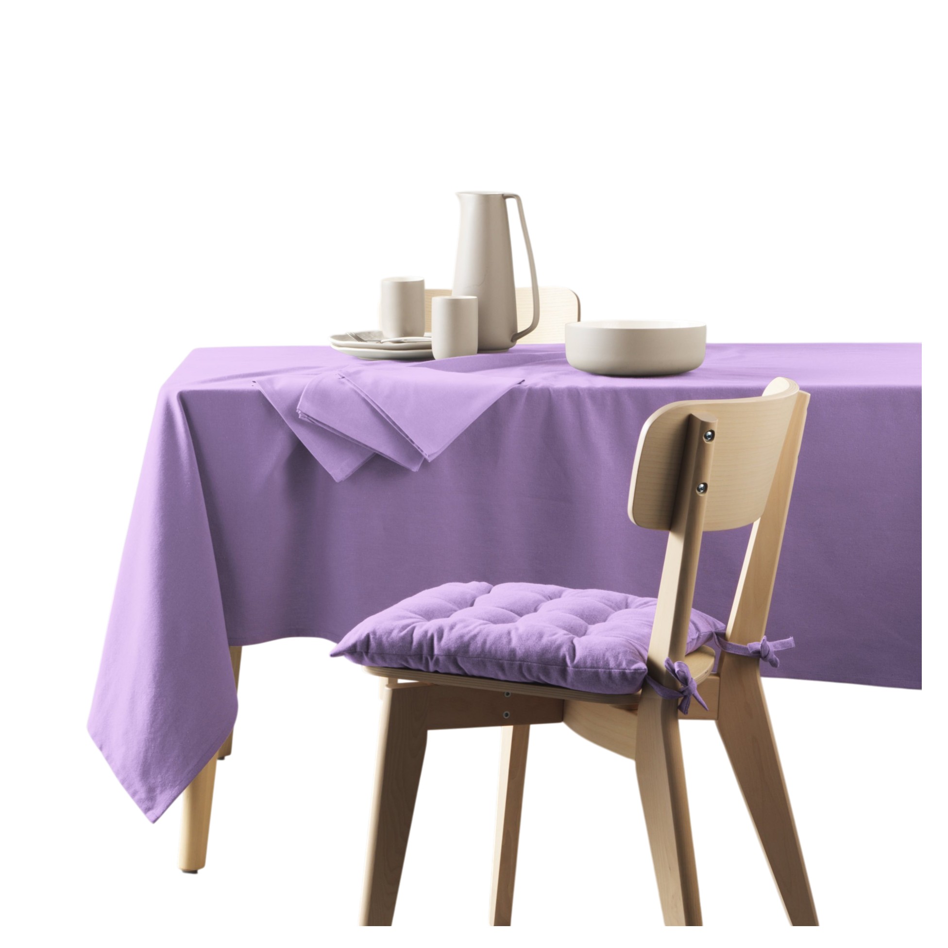 Nappe rectangle coton recycle Mistral, EDEN