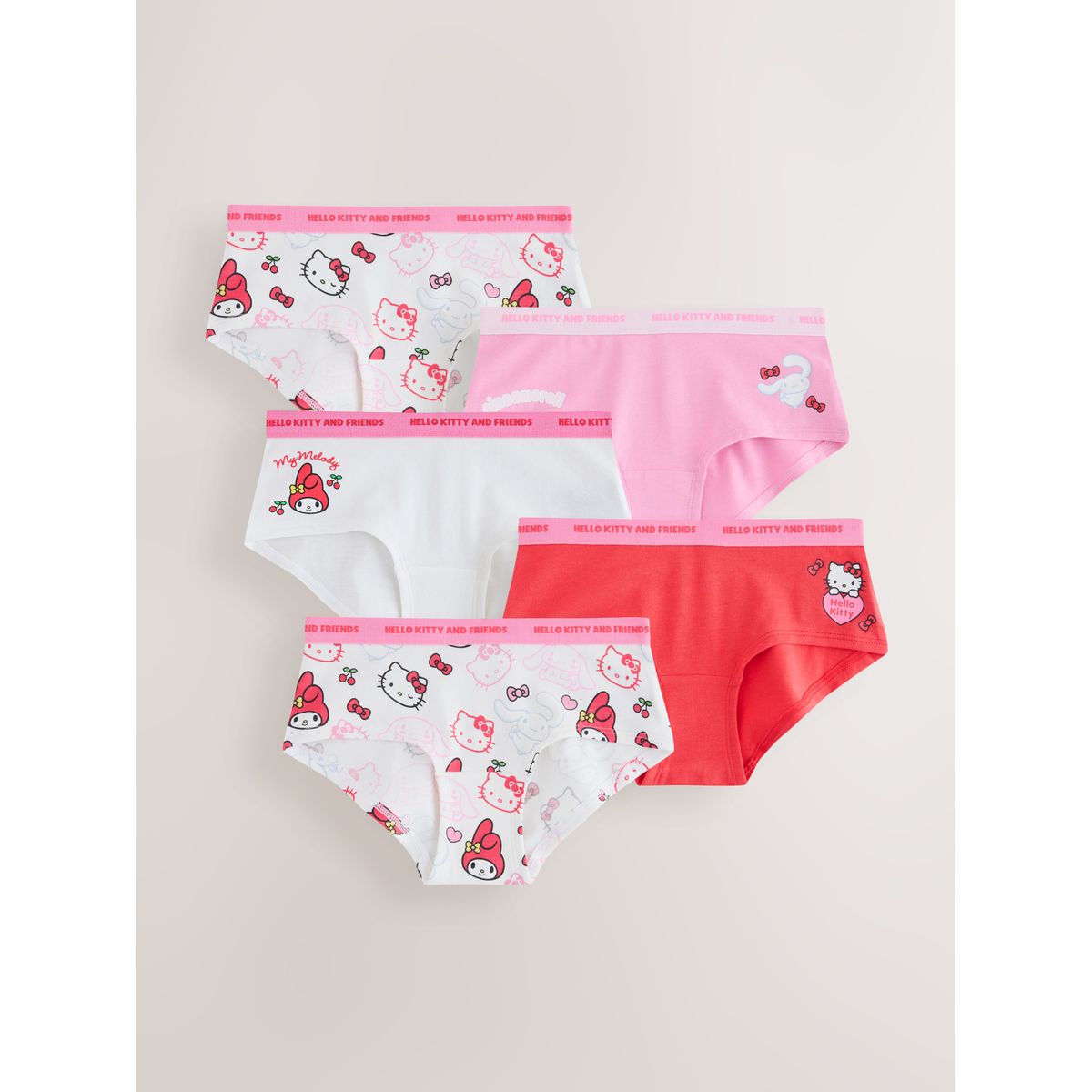 Shorty hello kitty, lot de 5, NEXT