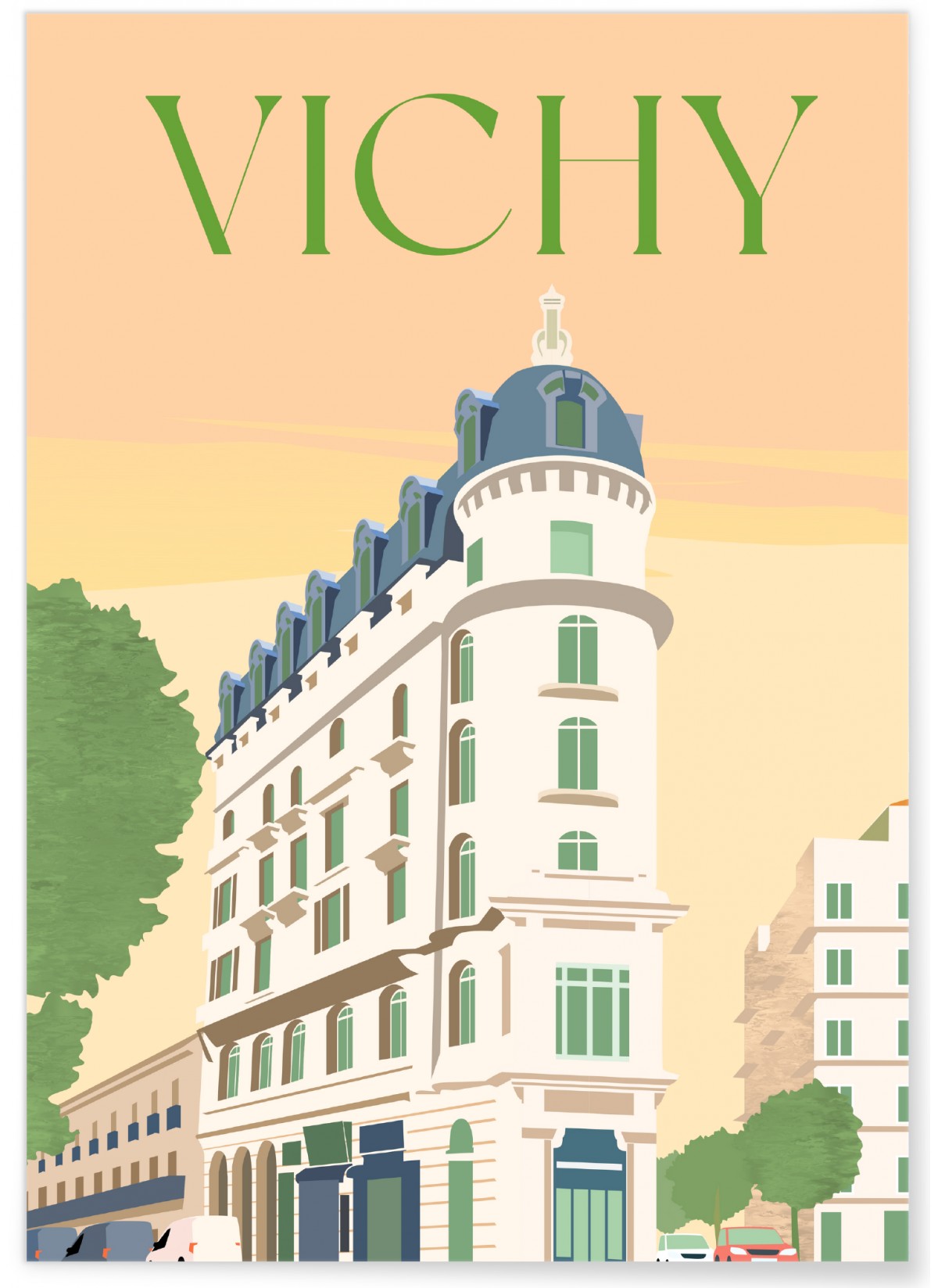 Affiche ville Vichy, L'AFFICHERIE