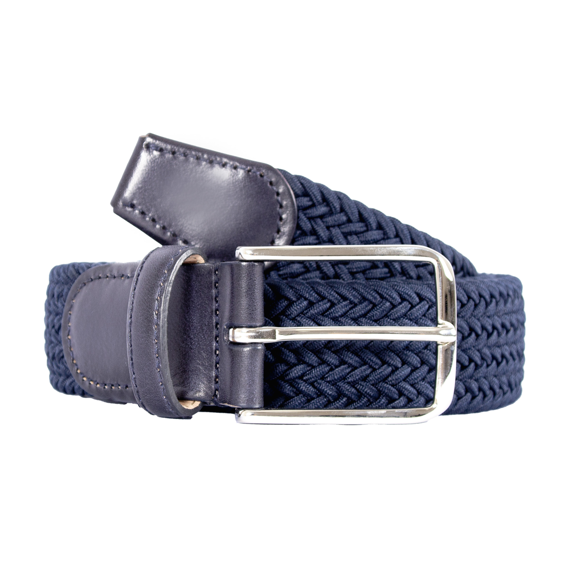 Ceinture tressée polyester cuir, JULES & JENN