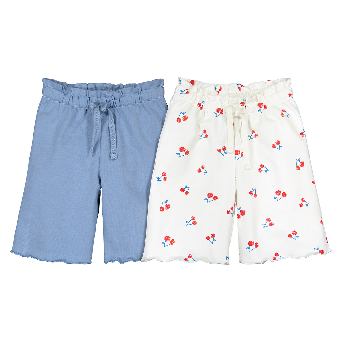 Confezione da 2 pantaloni corti cotone bio 3 mesi-4 anni fantasia La  Redoute Collections | La Redoute