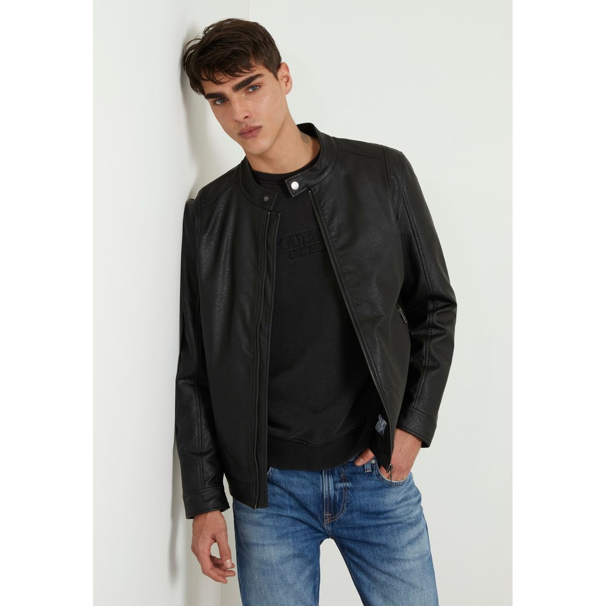 GUESS® Veste chemise technique matelassée Homme