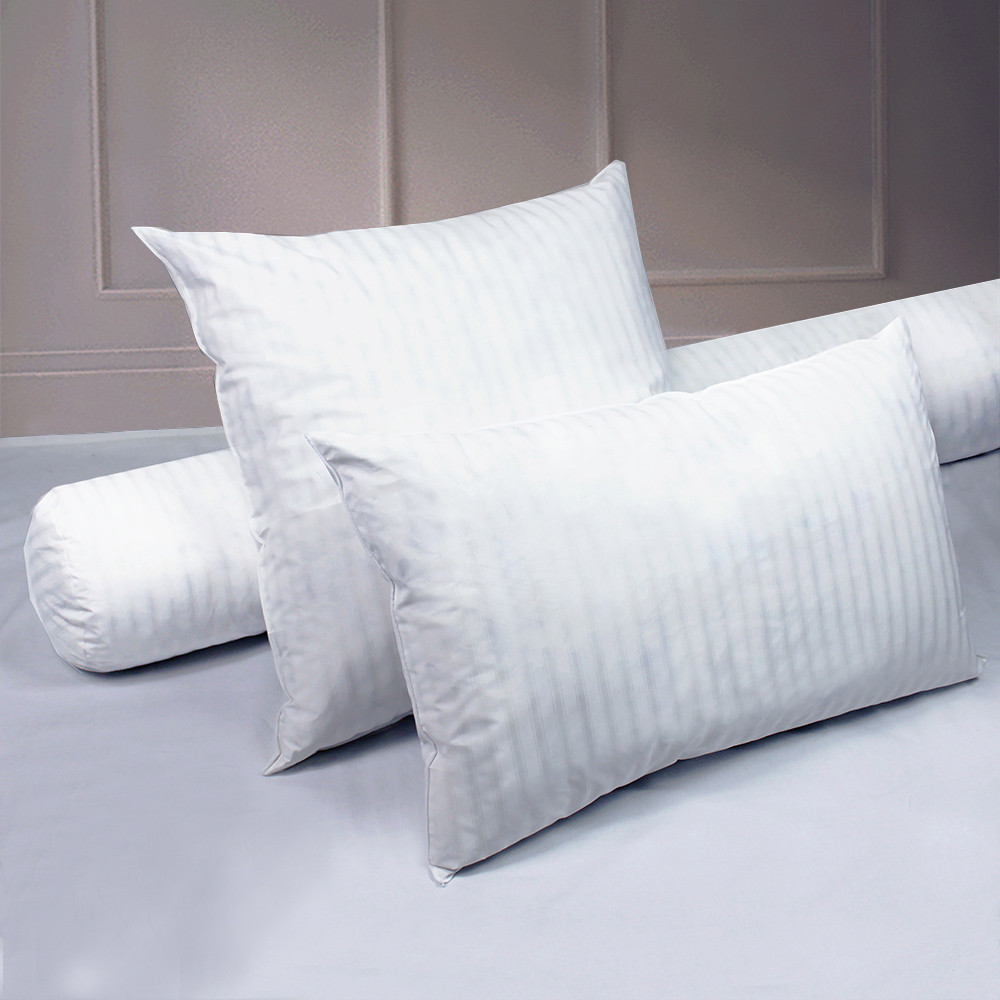Oreiller fibres naturelles blanc Vallon confort ferme, GARNIER THIEBAUT