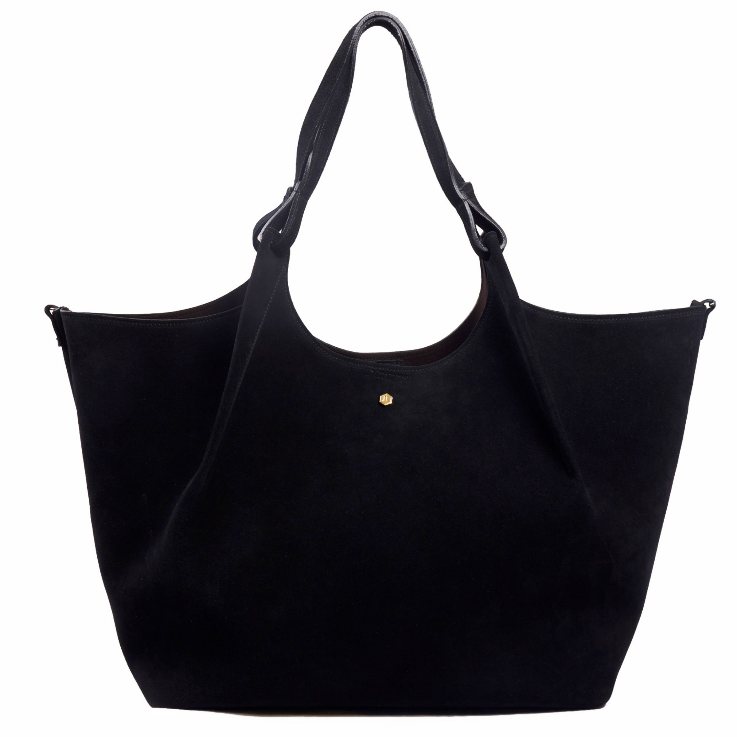 Sac cabas Sybil cuir daim, JULES & JENN