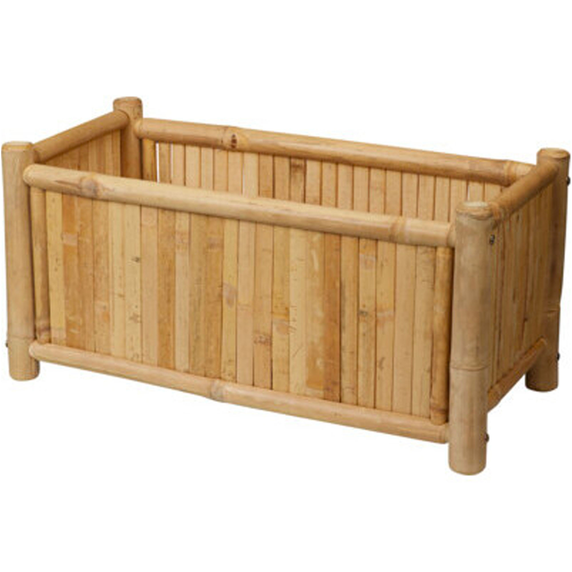 Jardinière en bambou 56x28x28cm, WADIGA