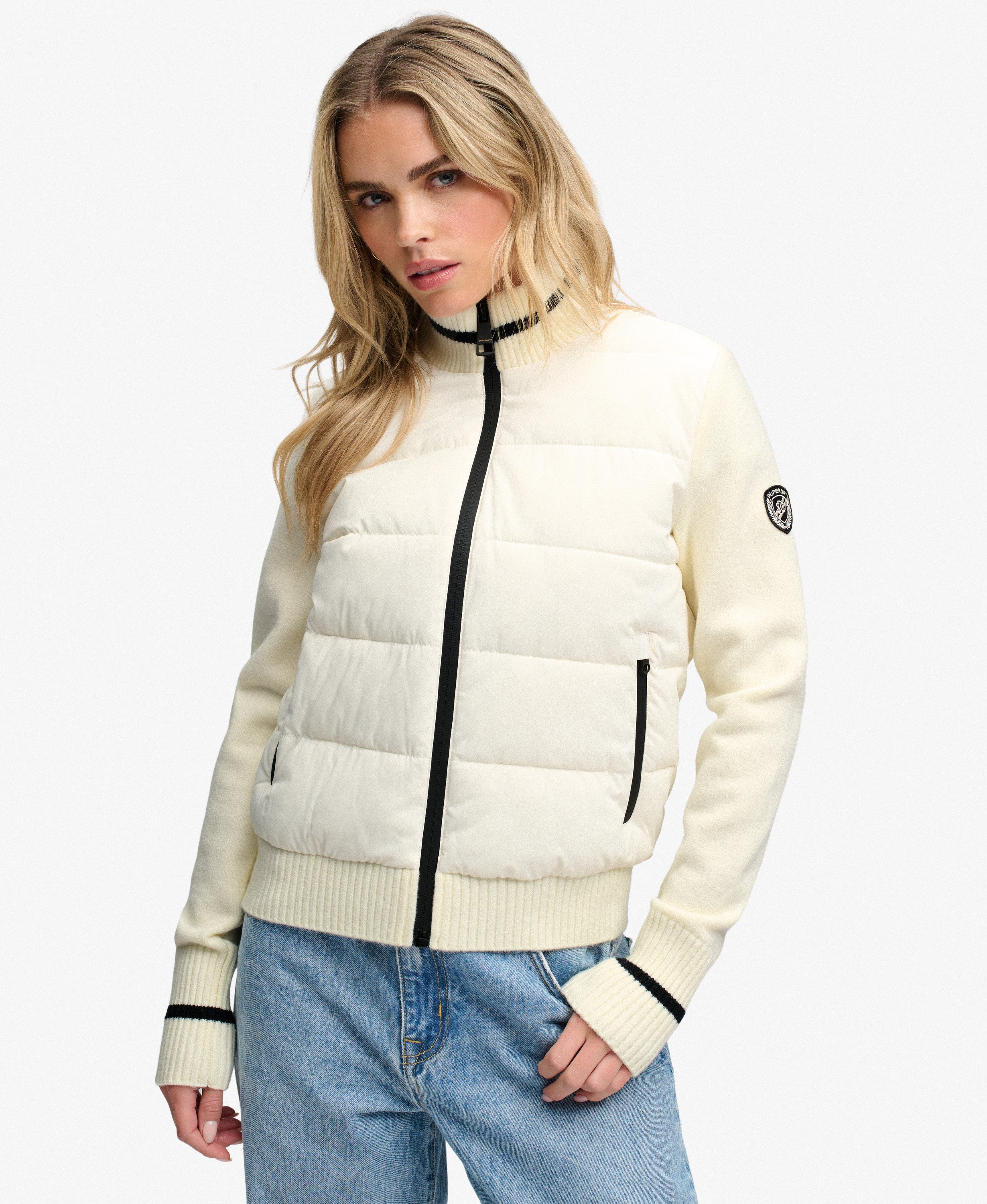 Veste Slalom Hybrid coupe ajustée, SUPERDRY