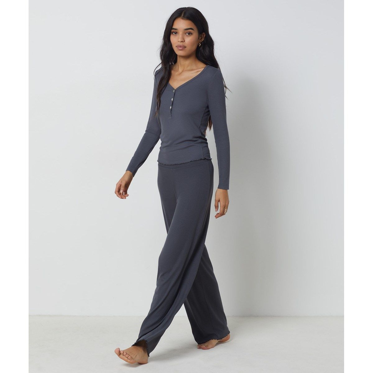 Pyjama femme etam hiver hot sale