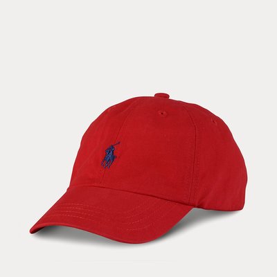 Polo Player Cotton Cap with Embroidered Logo POLO RALPH LAUREN