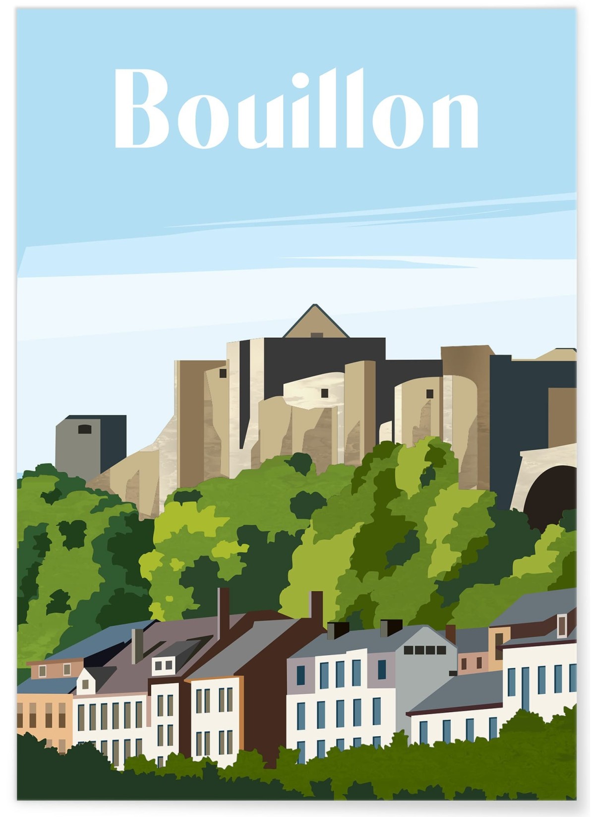 Affiche ville Bouillon, L'AFFICHERIE
