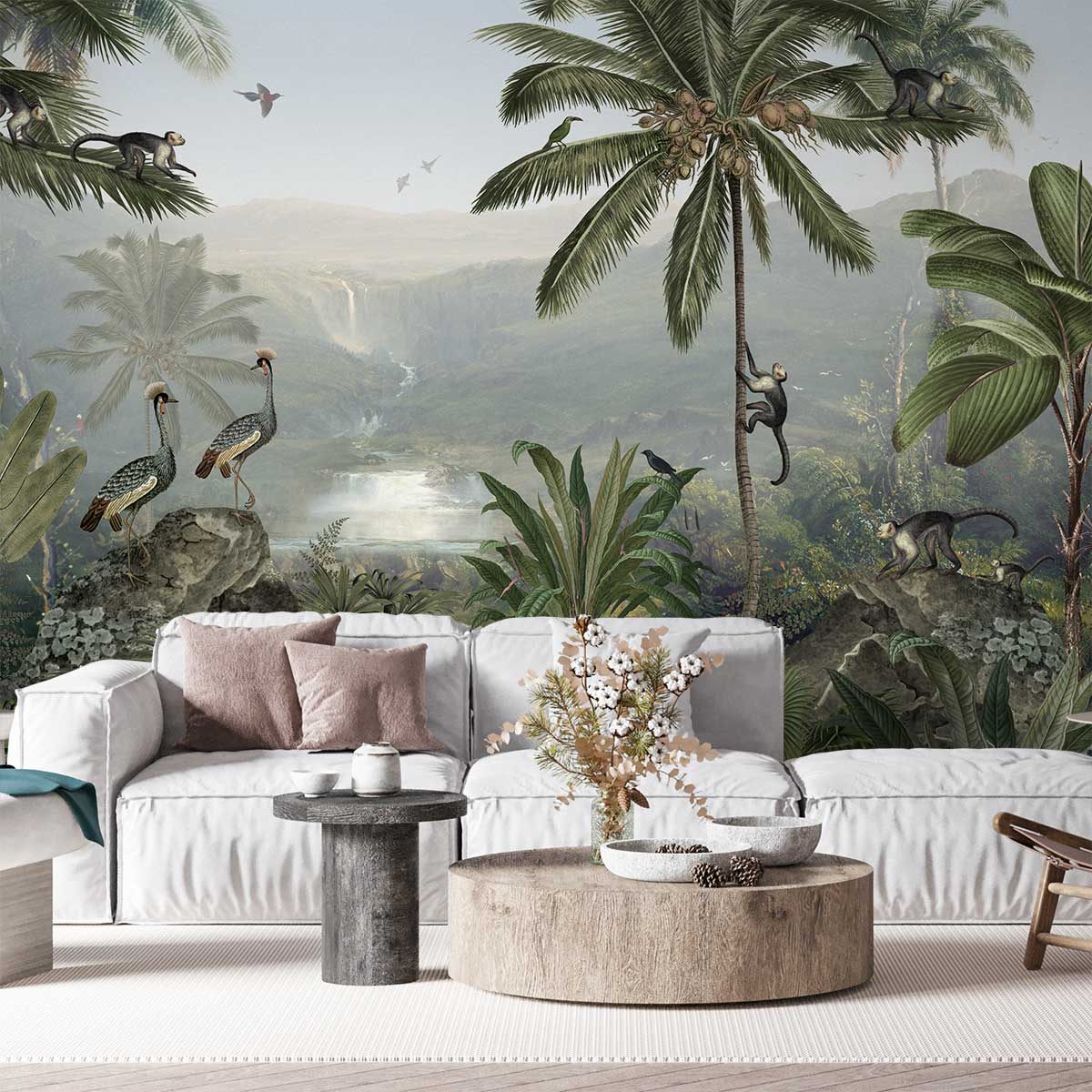 Papier peint le secret de la jungle, HEXOA