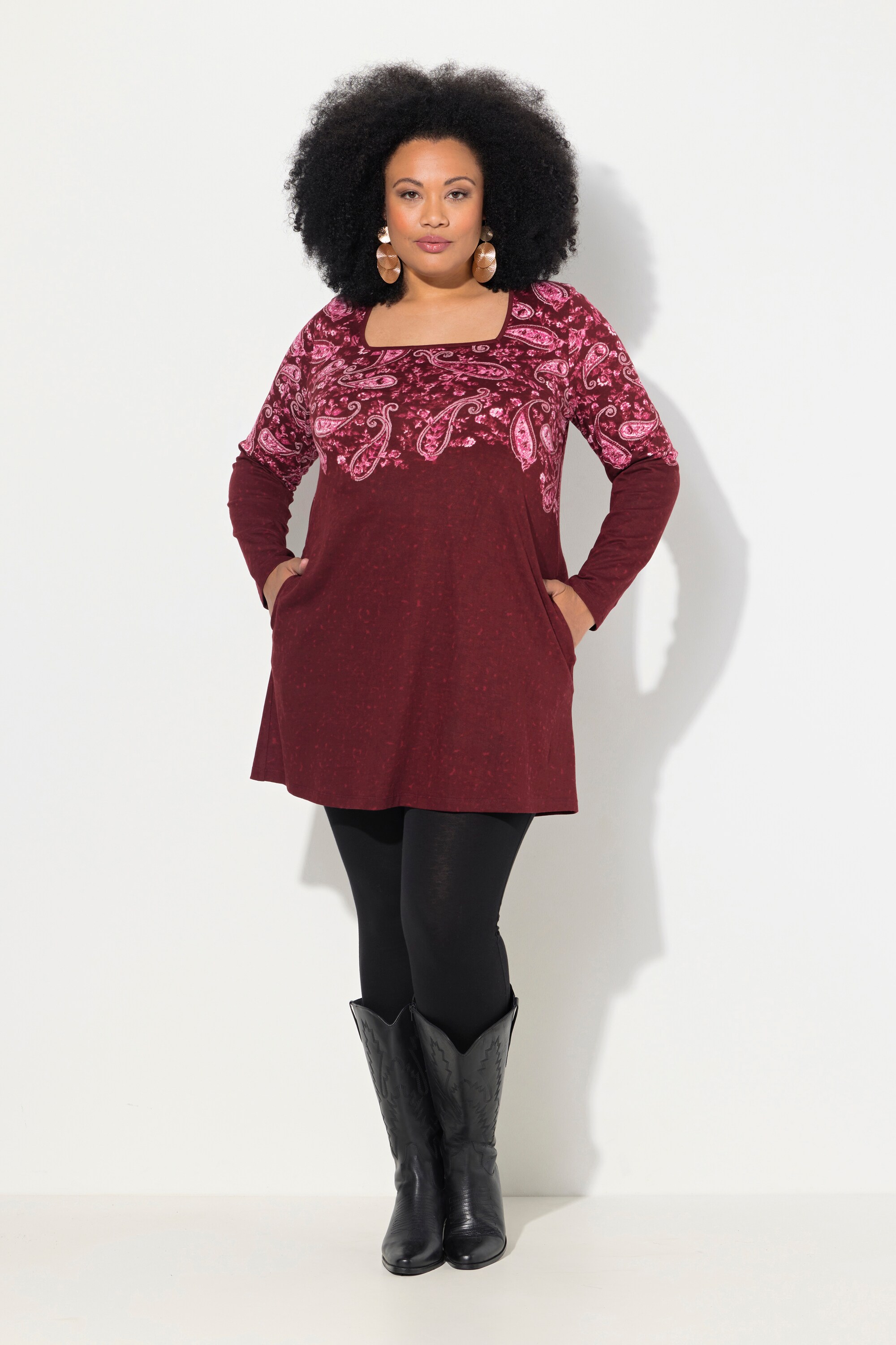 T-shirt long, ULLA POPKEN