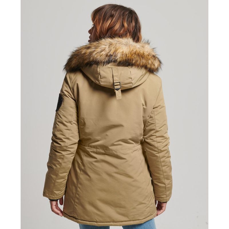 Parka cheap marron femme