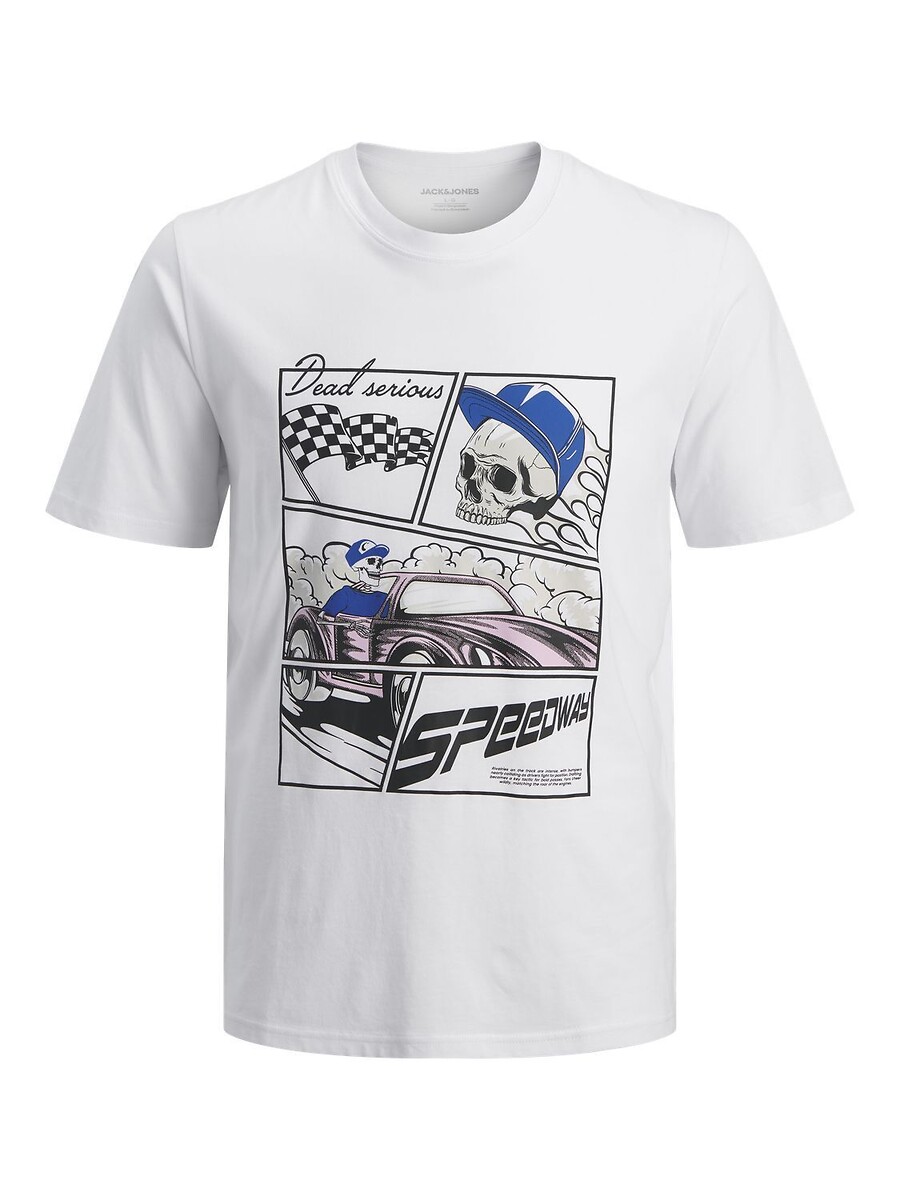 T-shirt met korte mouwen en ronde hals, TRACK, JACK & JONES