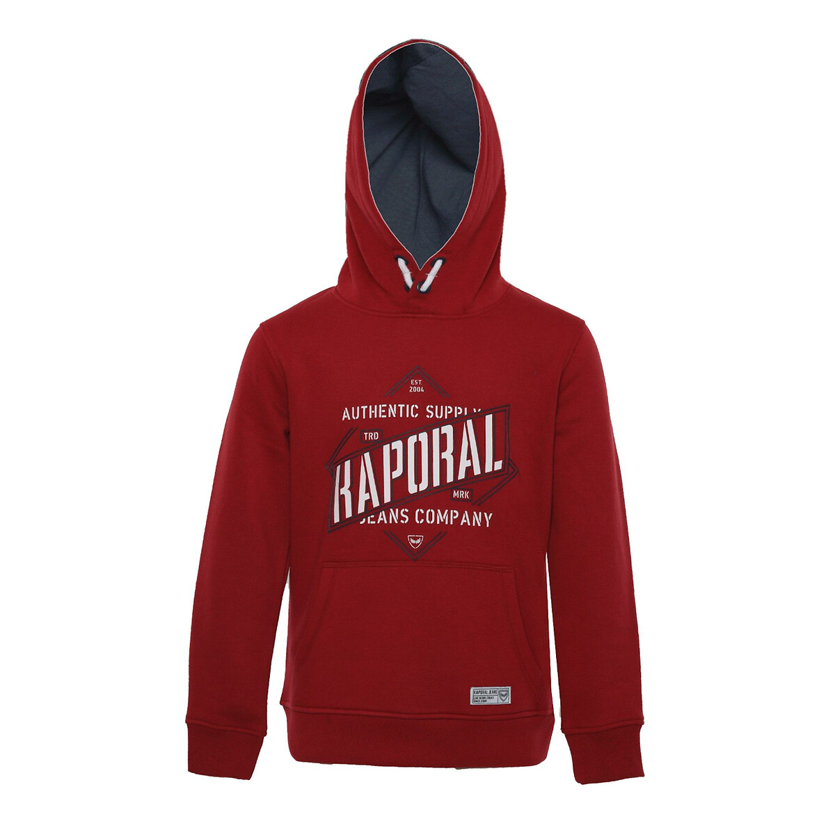 Logo Print Hoodie in Cotton Mix, 10-16 Years