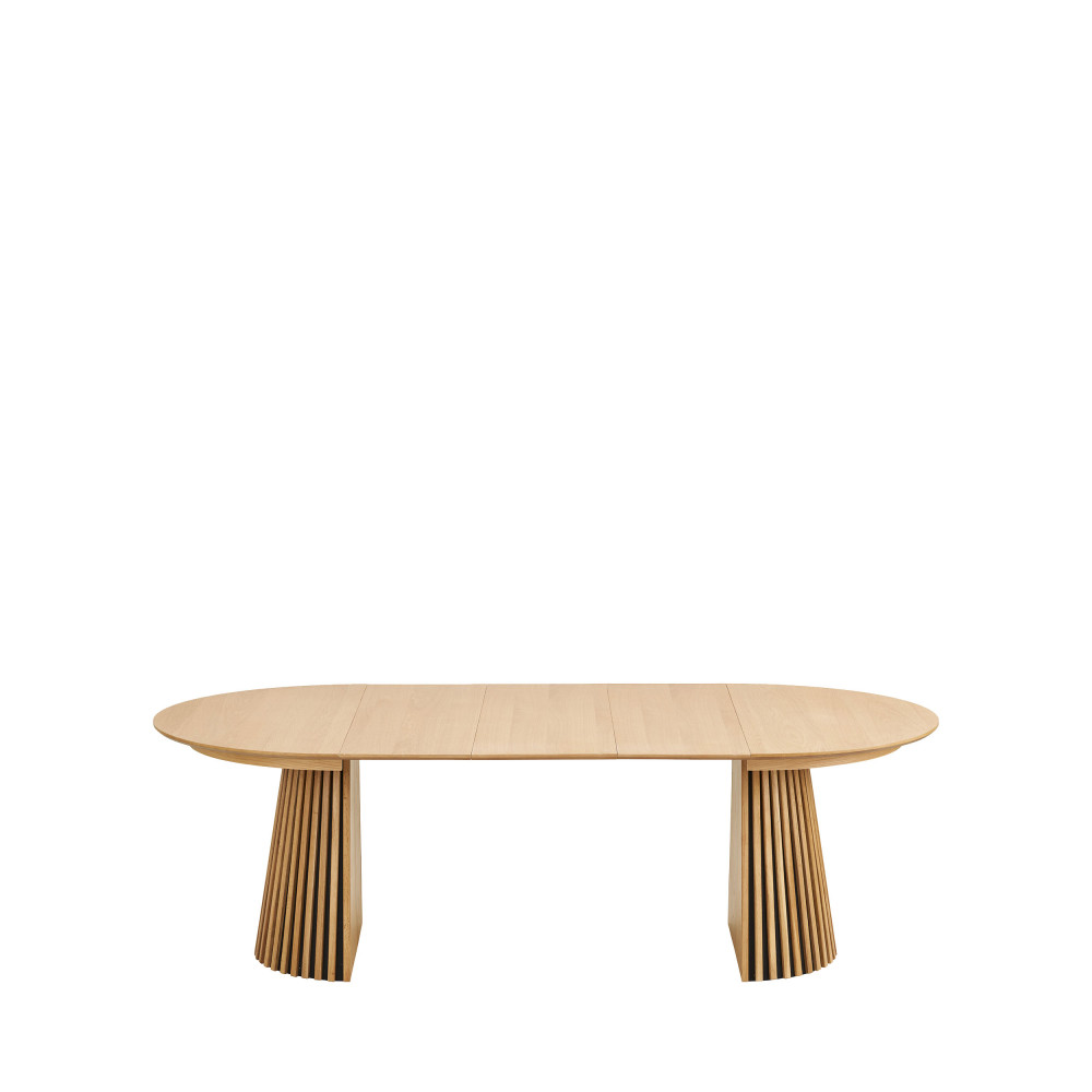Table à manger extensible 4 à 10 personnes 120-240x120cm en bois- OSAKA, HOUSE NORDIC