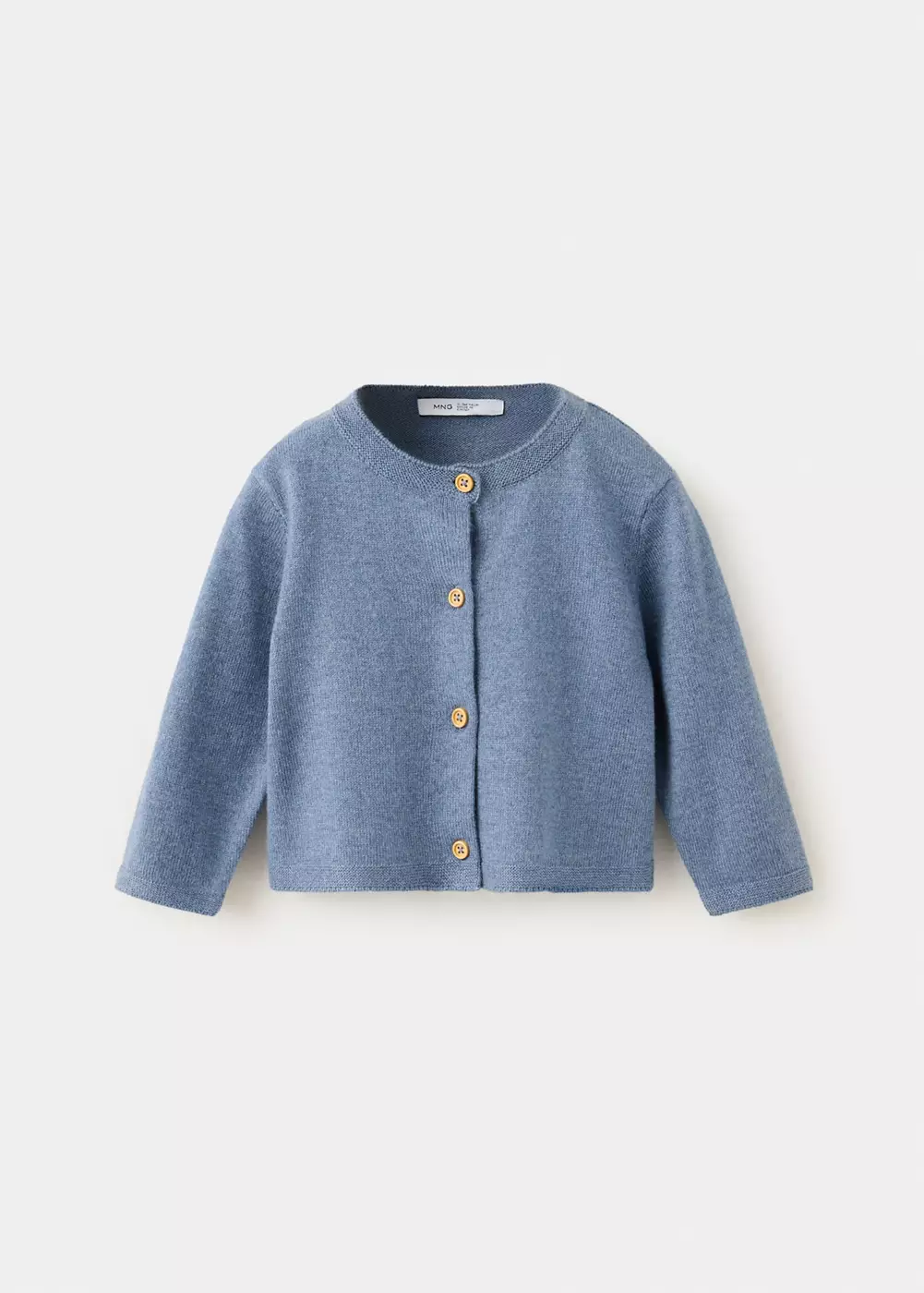 Cardigan maille manches longues, MANGO BABY