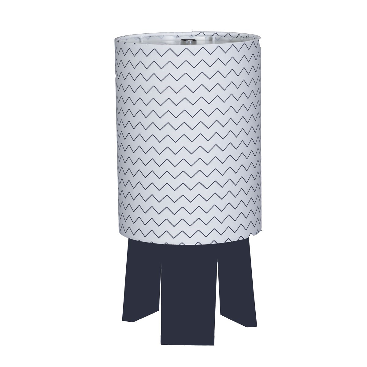 Lampe de chevet avec pied en coton, SAUTHON