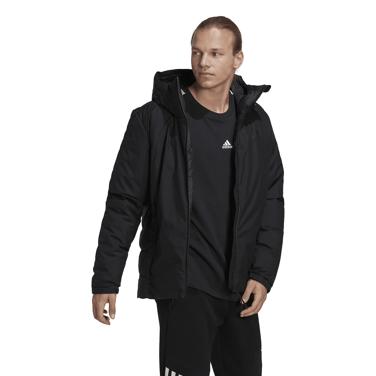 Manteau hotsell adidas noir